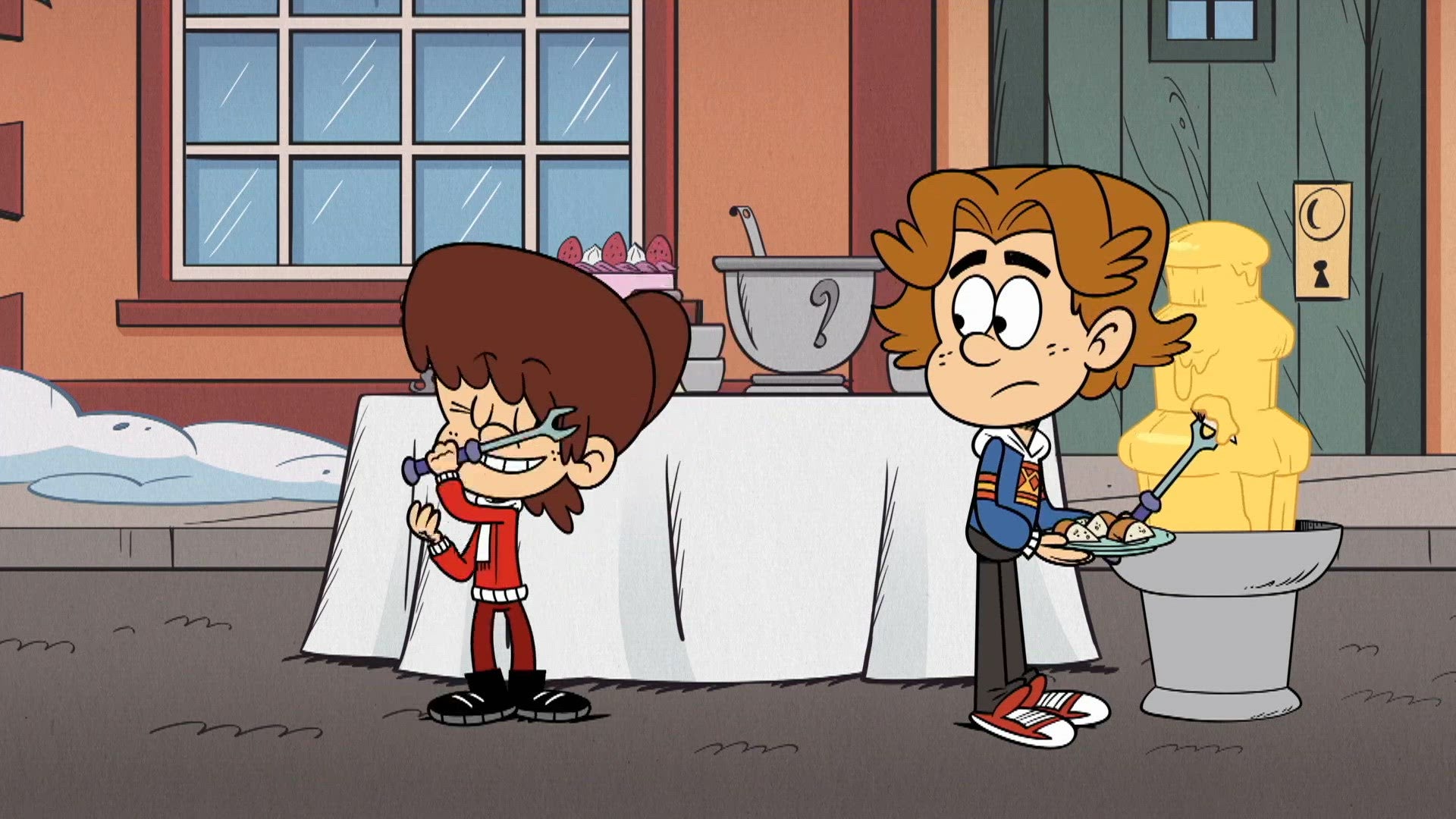 Les Loud en Europe : béguin alpin