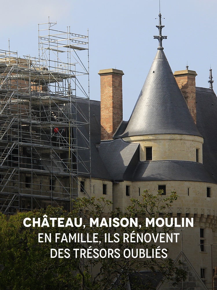 Château, maison, moulin : en famille, ils rénovent des trésors oubliés