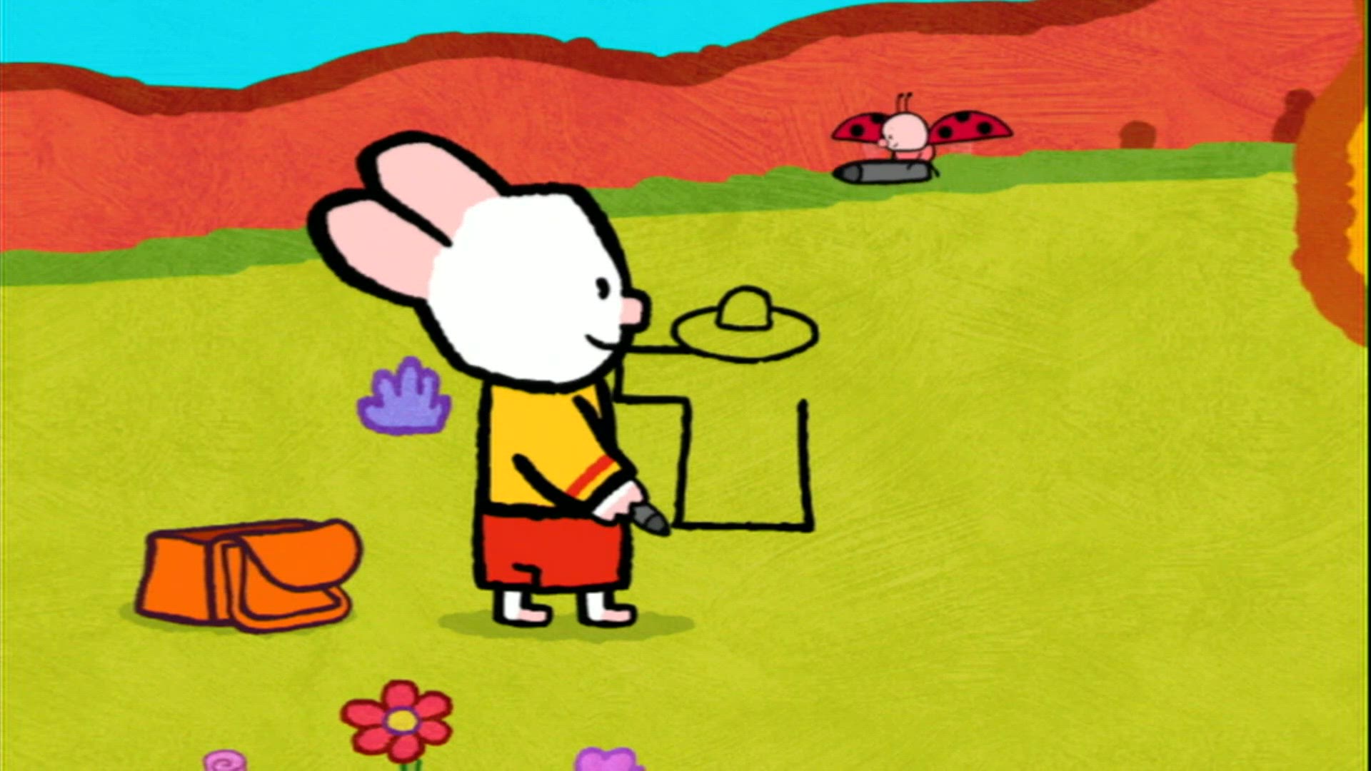 Didou dessine moi un épouvantail