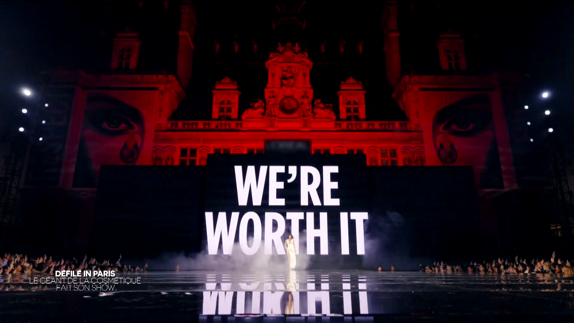 Défilé in Paris : le géant de la cosmétique fait son show
