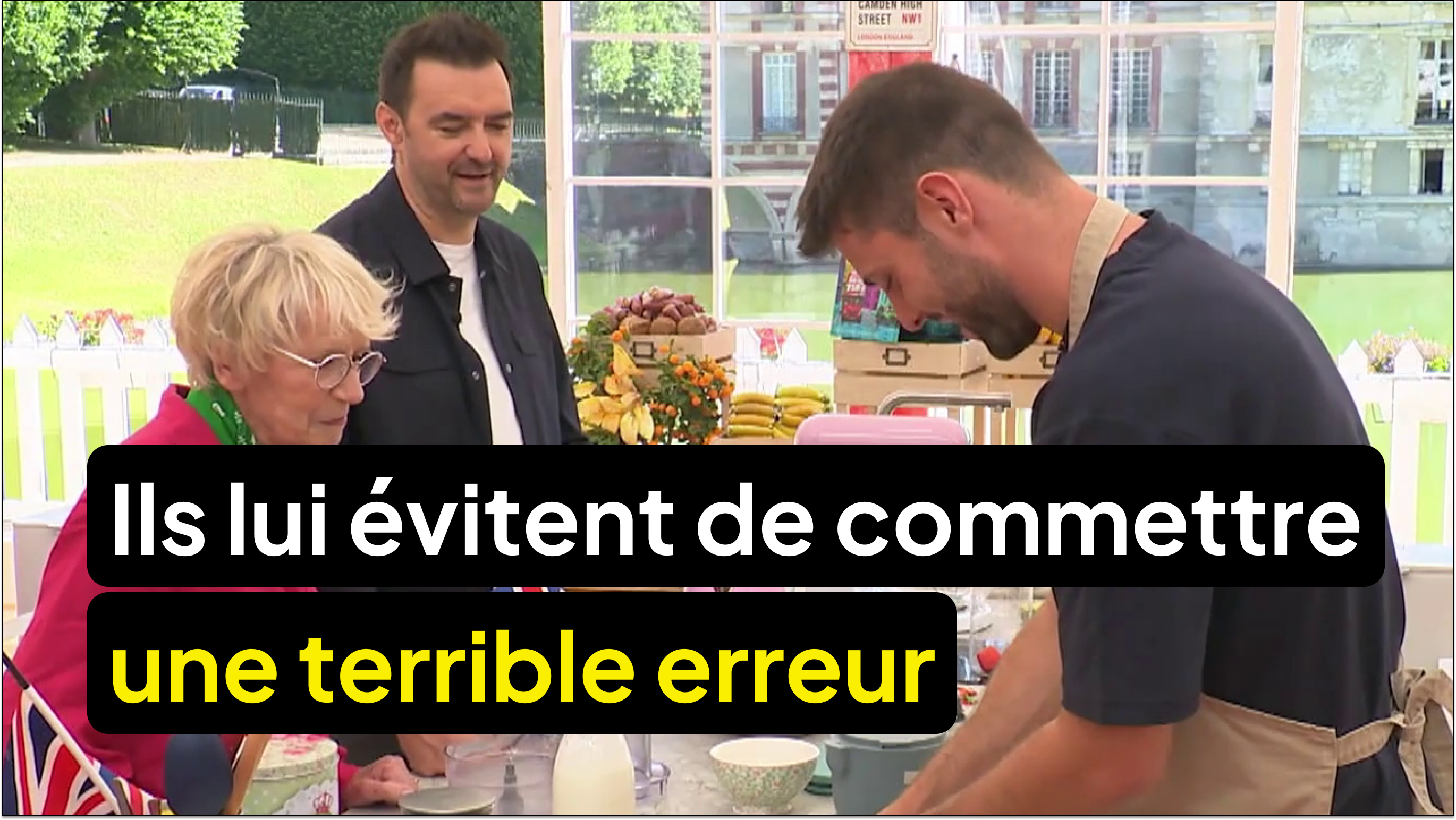 Cyril Lignac et Mercotte lui évitent de commettre une terrible erreur