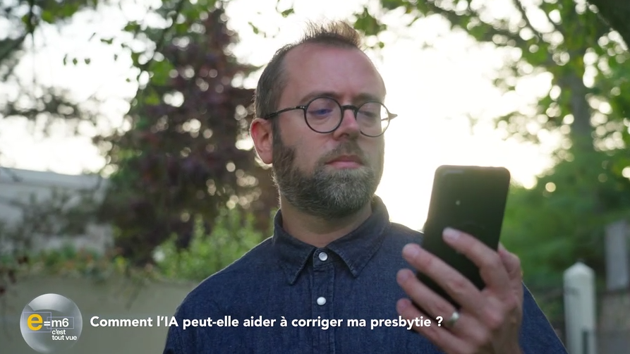 Comment l’IA peut aider à corriger ma presbytie ?
