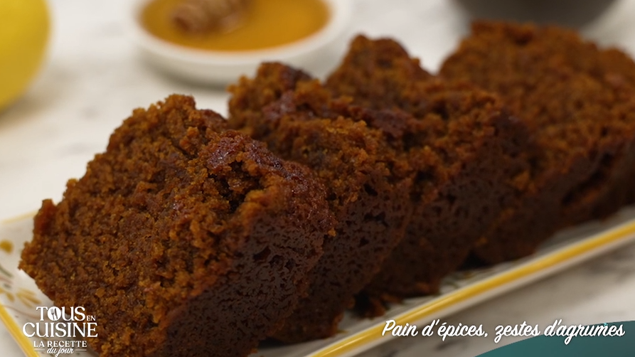 Pain d'épices, zestes d'agrumes