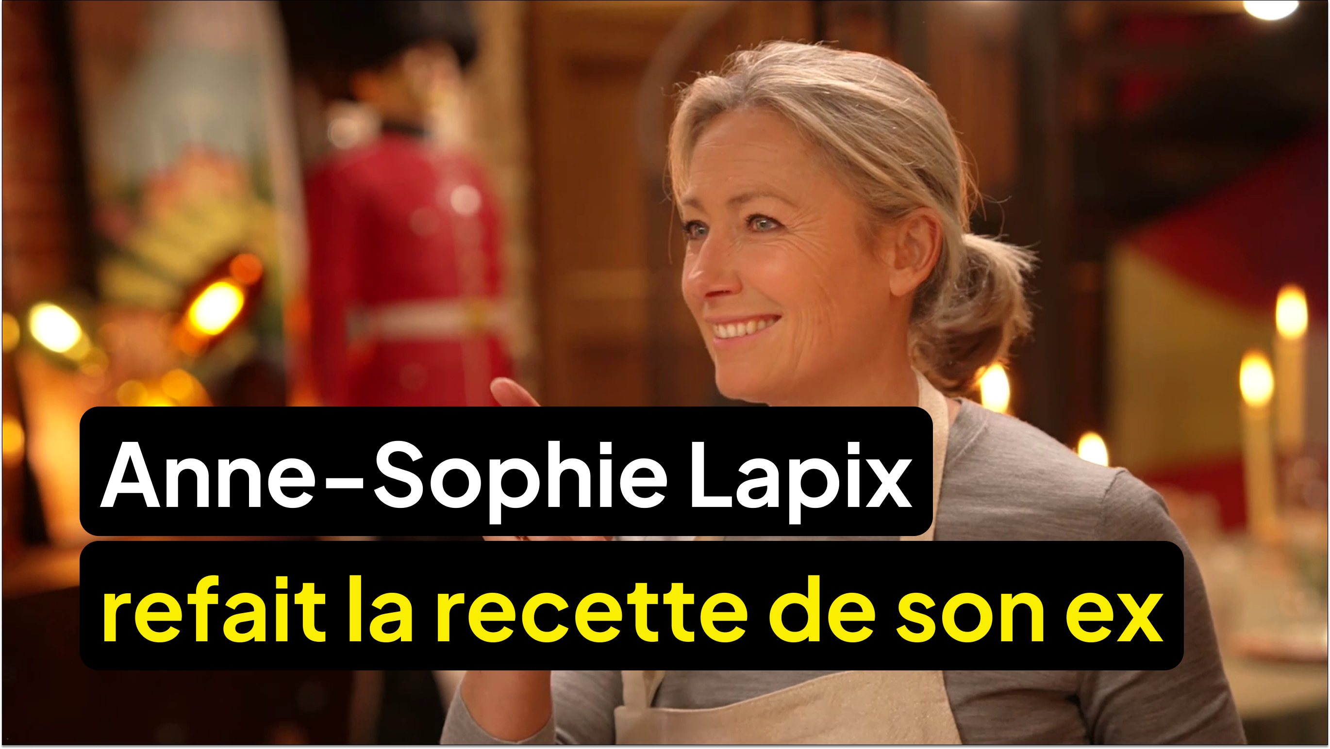 Anne-Sophie Lapix refait la recette de son ex