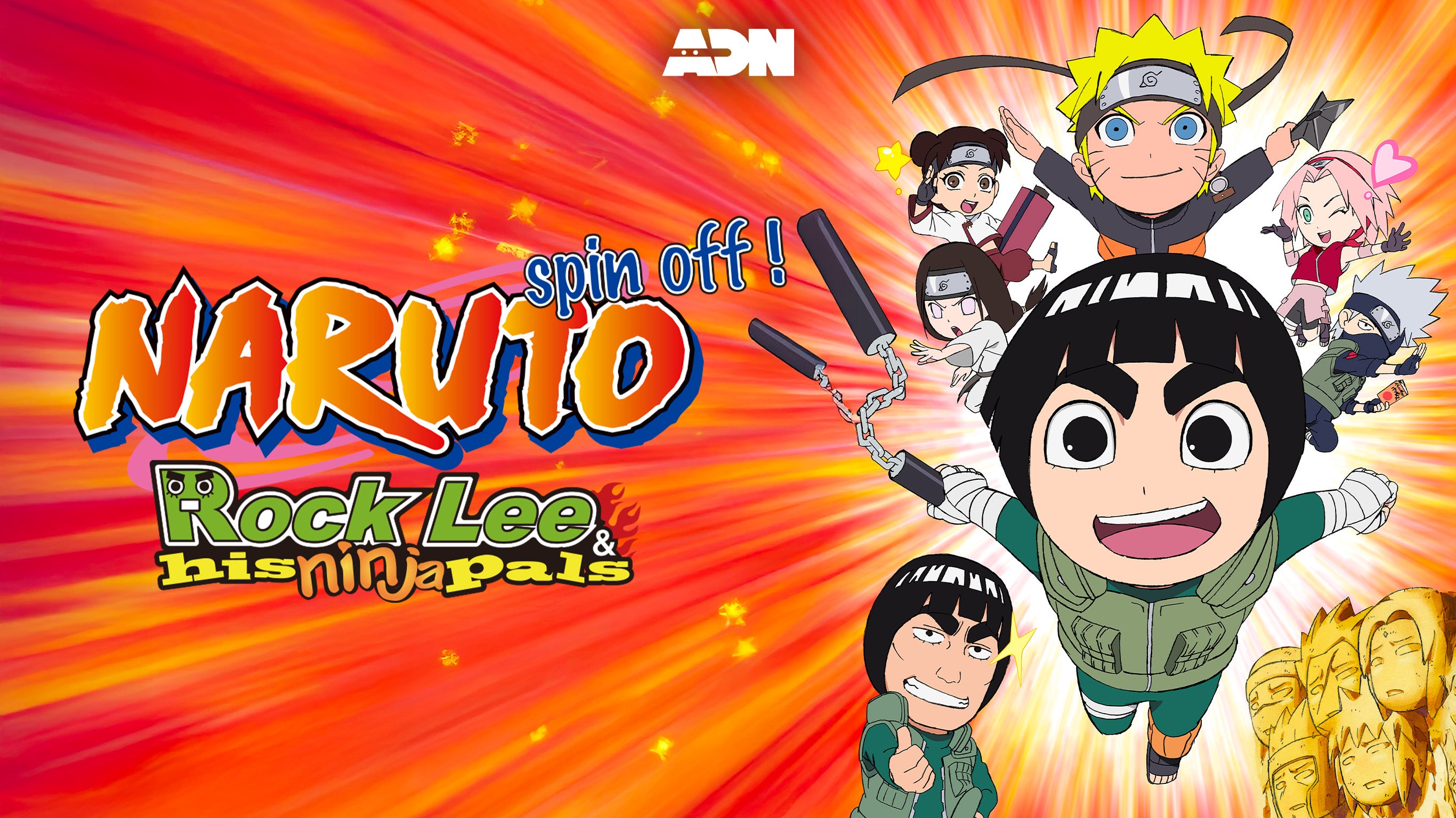 Naruto SD-Rock Lee : les péripéties d'un ninja en herbe