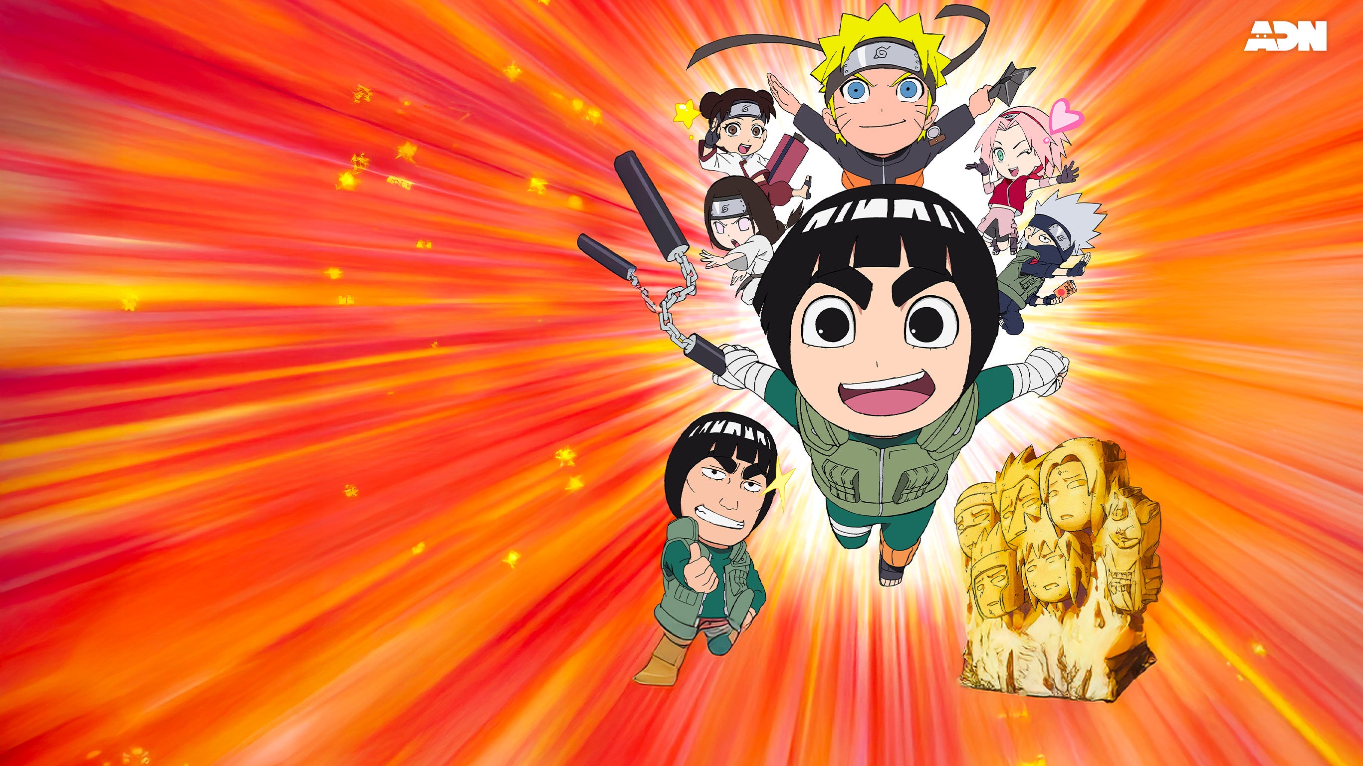 Naruto SD-Rock Lee : les péripéties d'un ninja en herbe