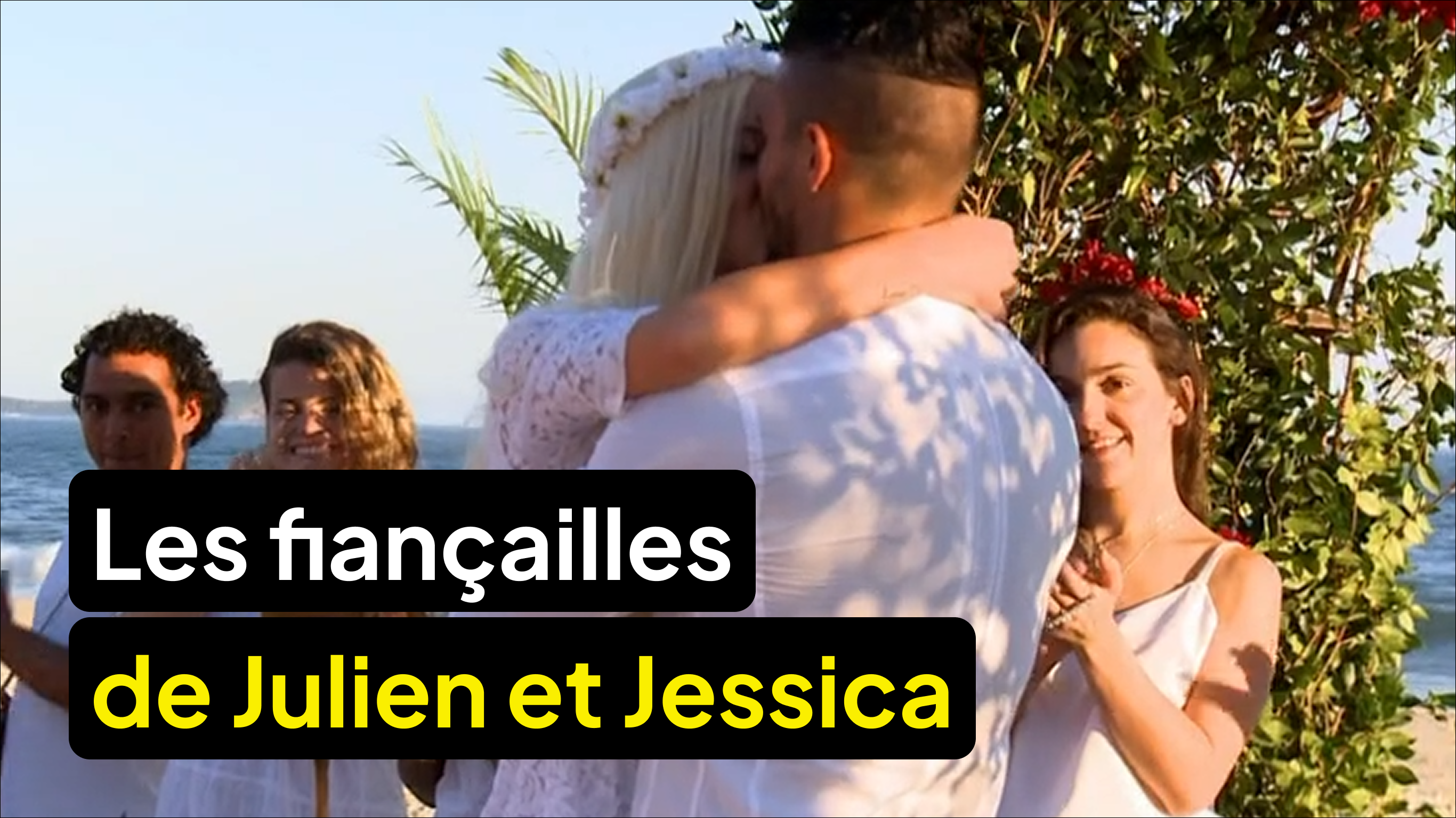 La cérémonie des fiançailles de Jessica et Julien