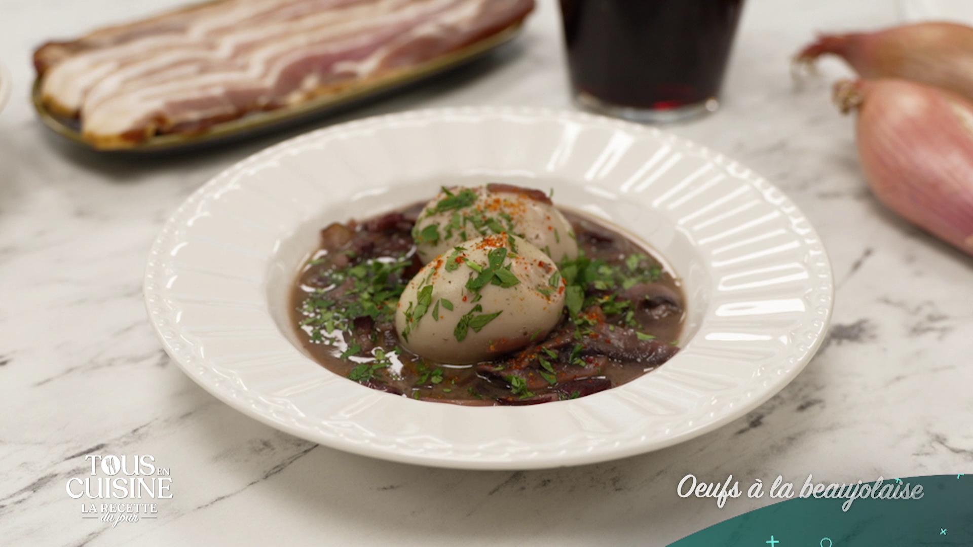 Œufs à la beaujolaise