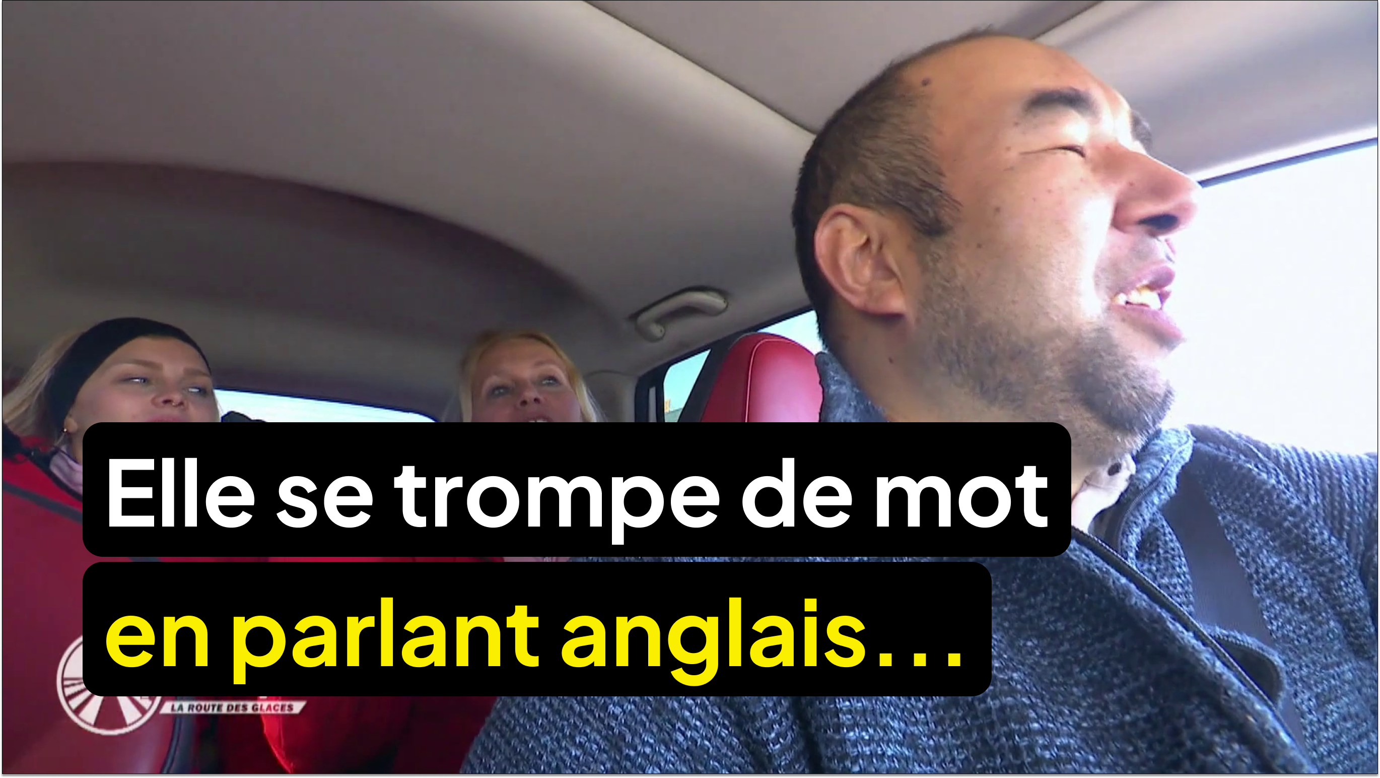 Elle se trompe de mot en parlant anglais