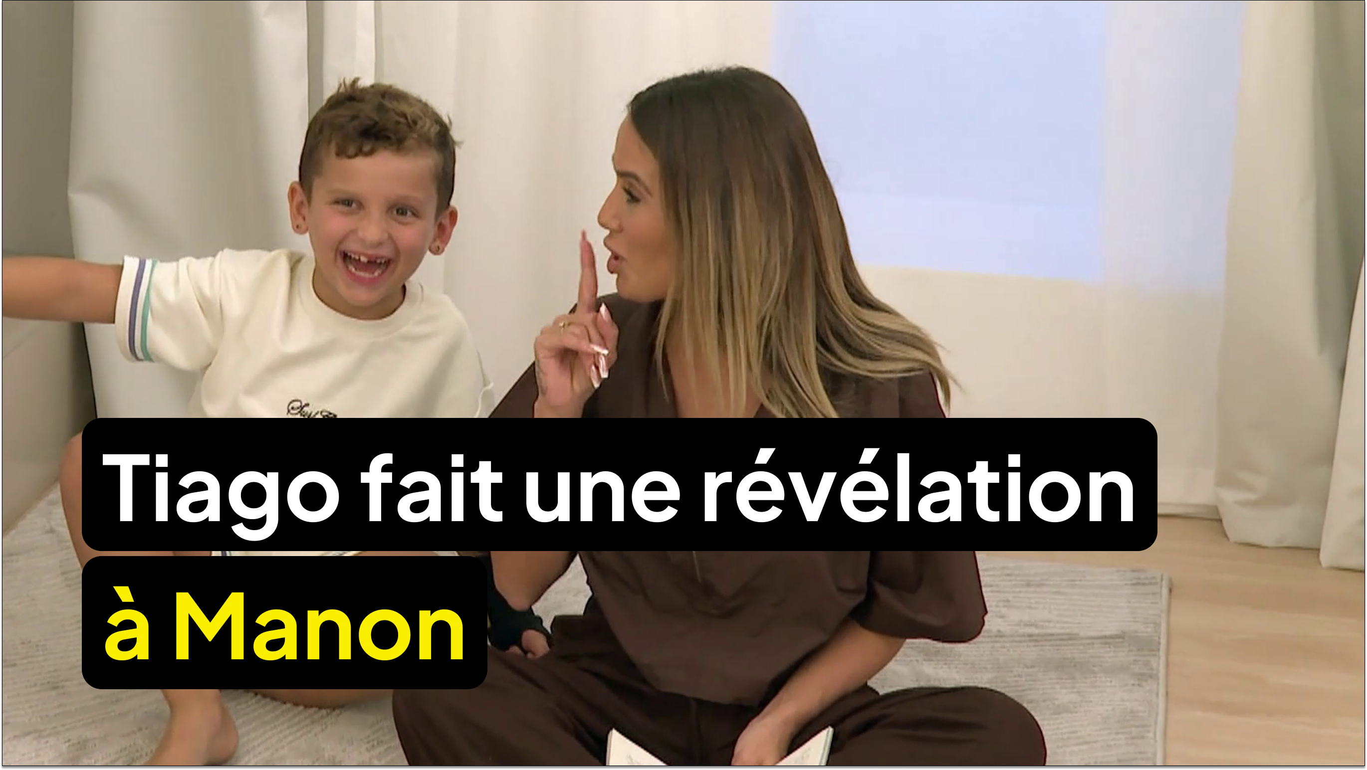 Tiago balance la surprise de Julien