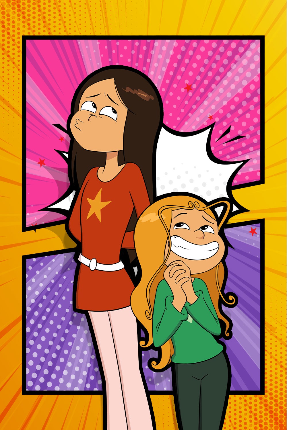 Les héros en BD - Les Sisters