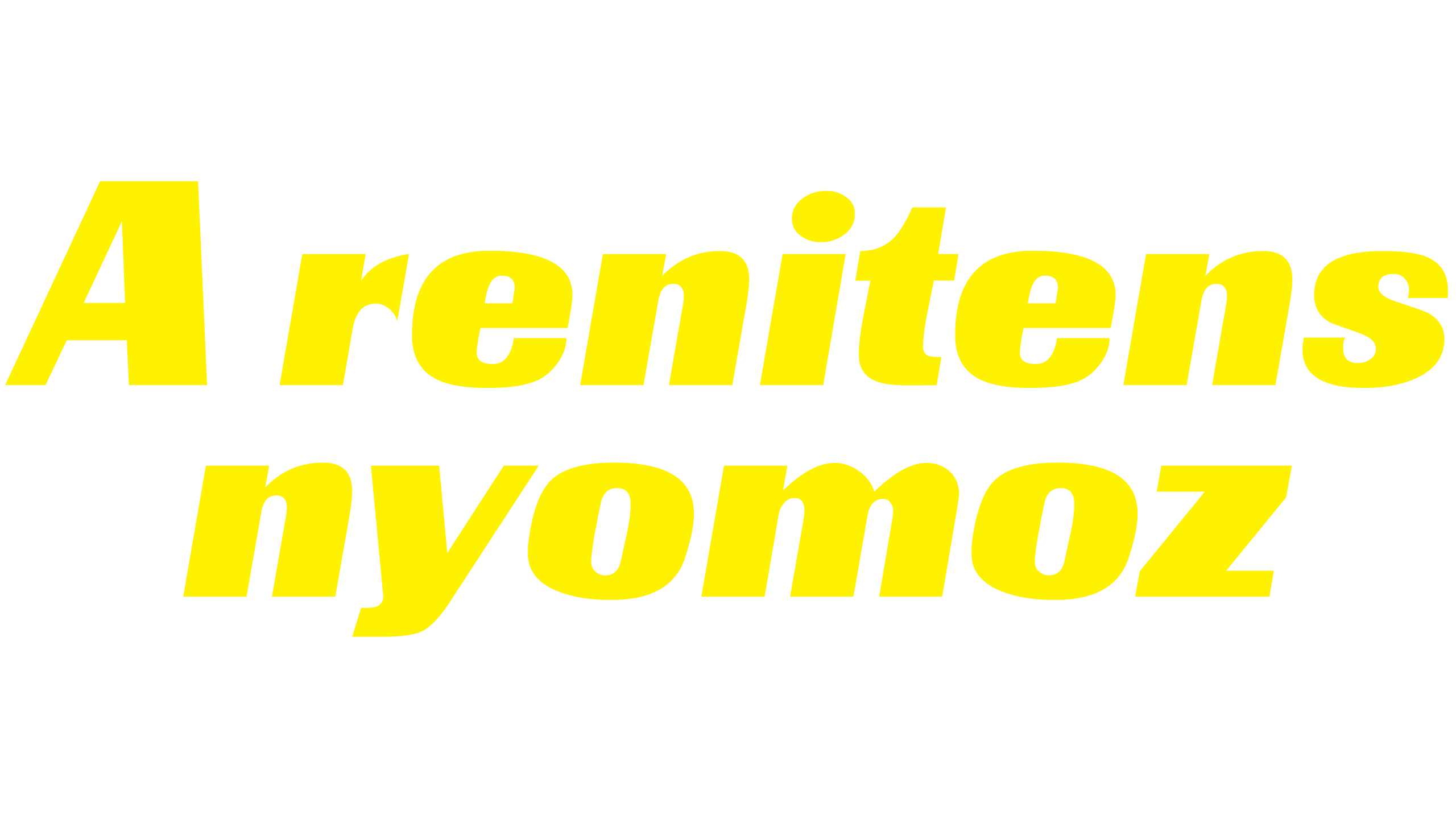 A renitens nyomoz