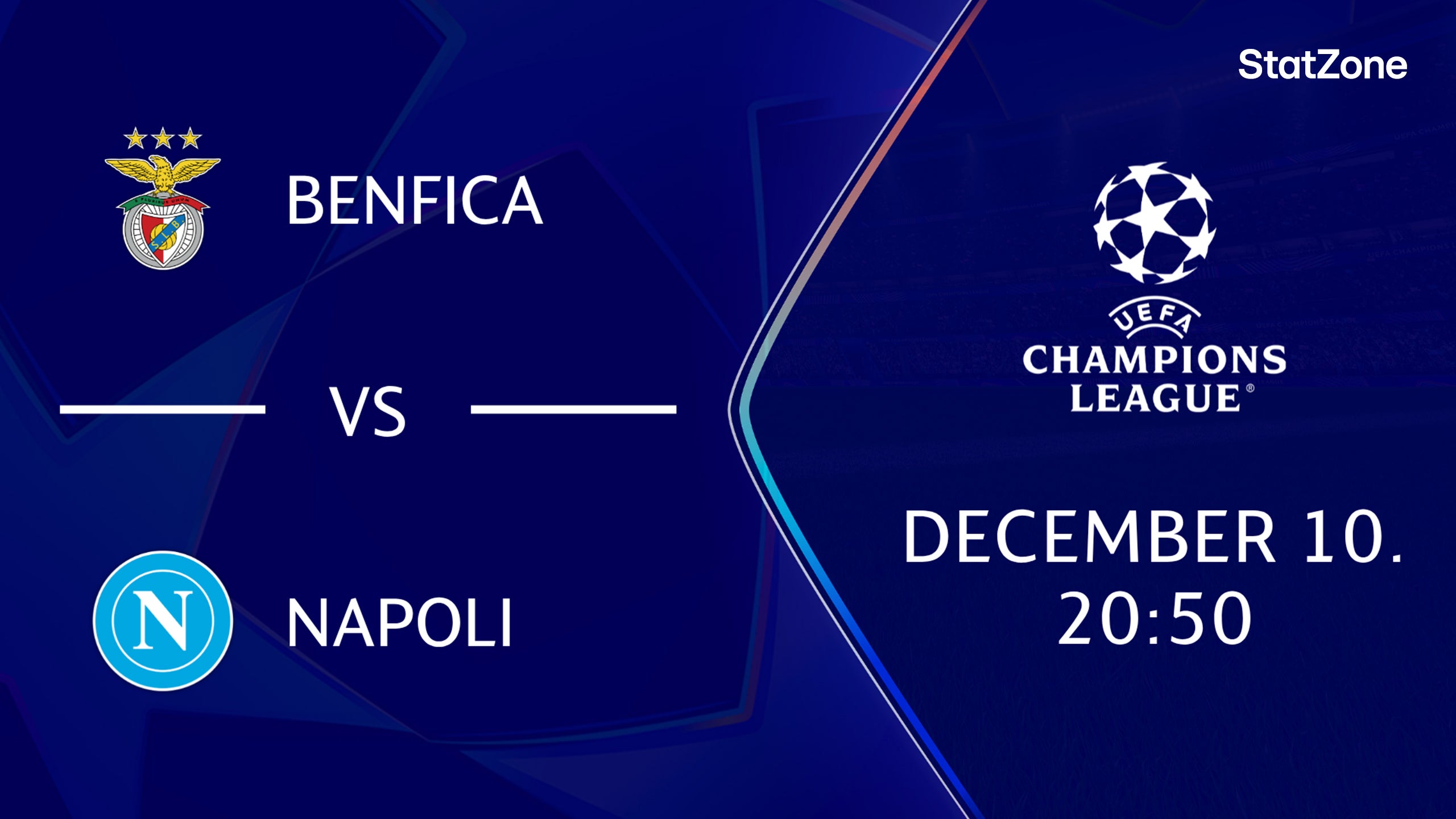 BENFICA – NAPOLI 2025.12.10 20:50