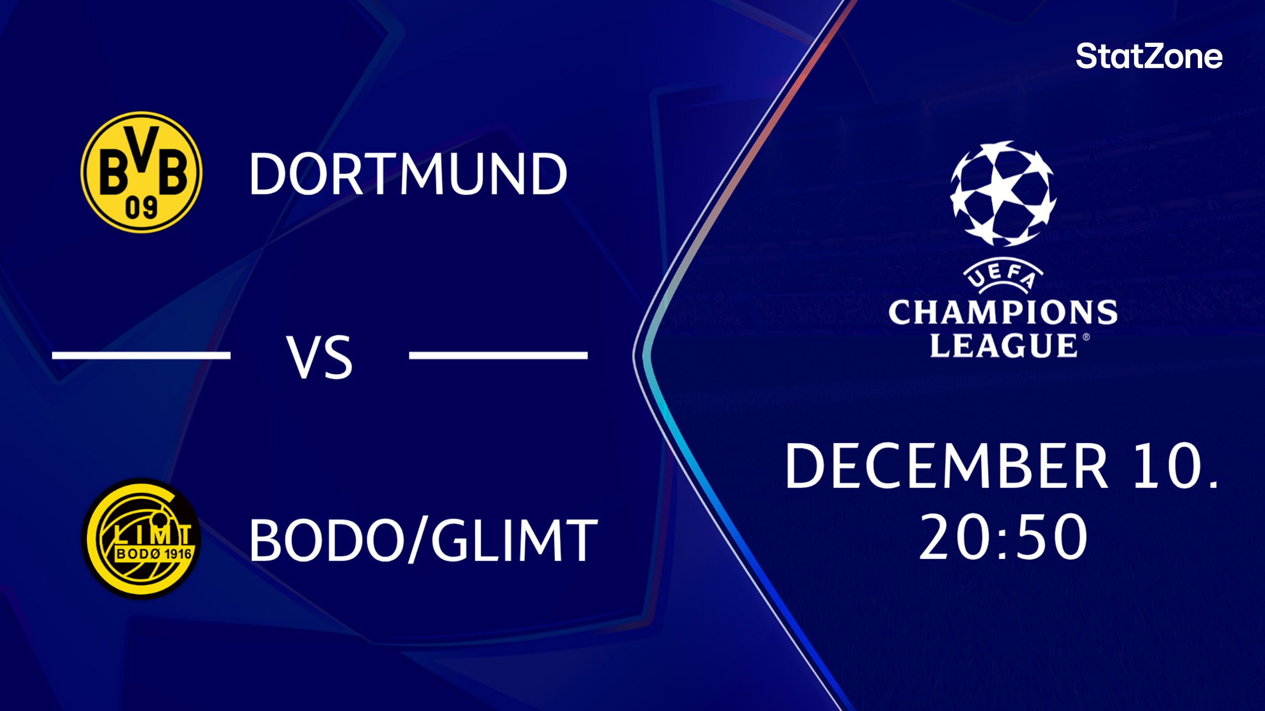 DORTMUND – BODO/GLIMT 2025.12.10 20:50