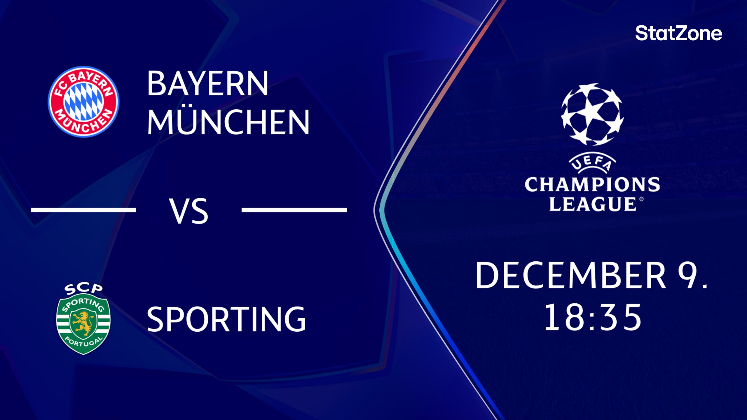 BAYERN MÜNCHEN – SPORTING 2025.12.09 18:35