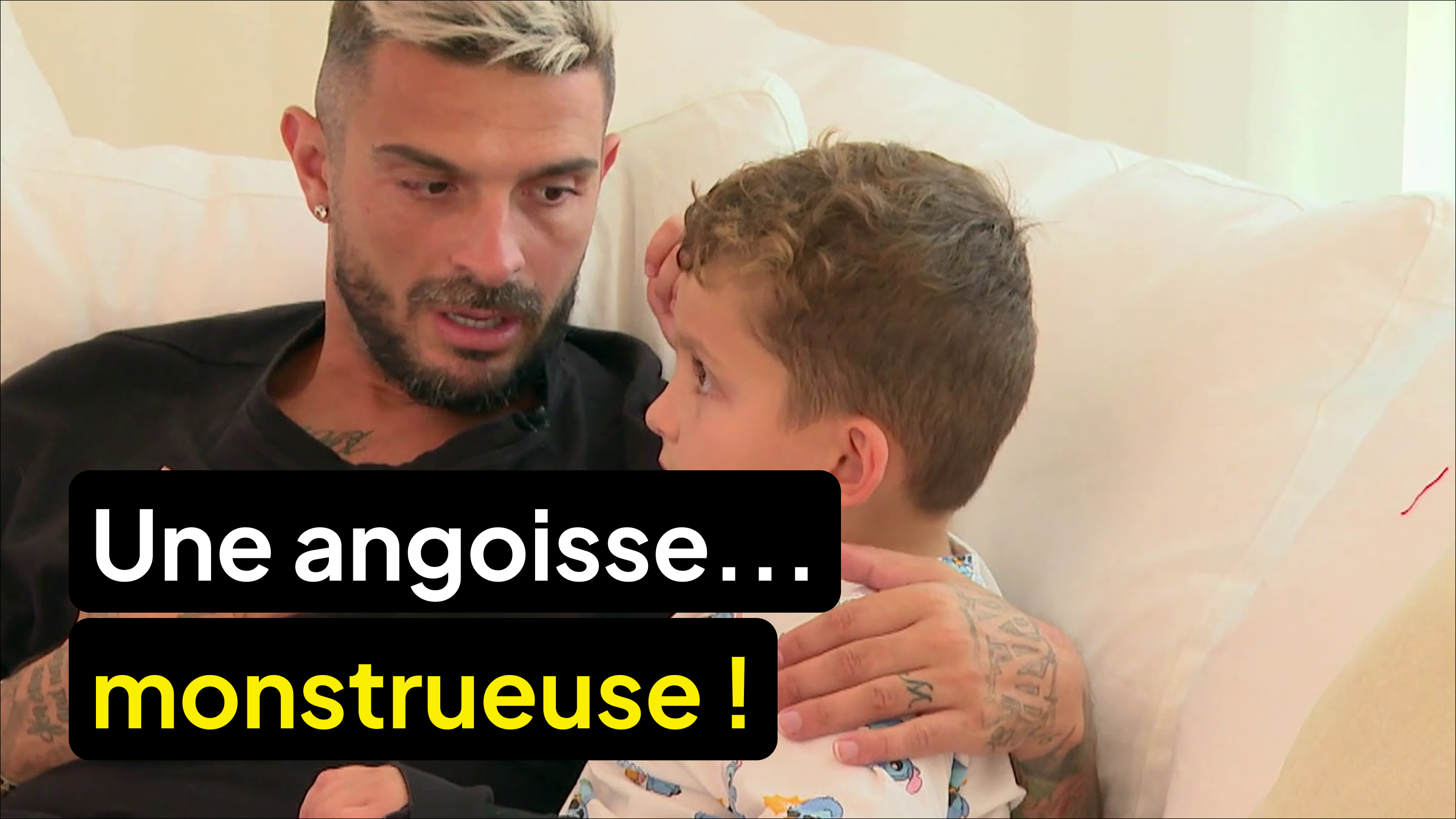 Julien rassure Tiago sur ses terreurs nocturnes