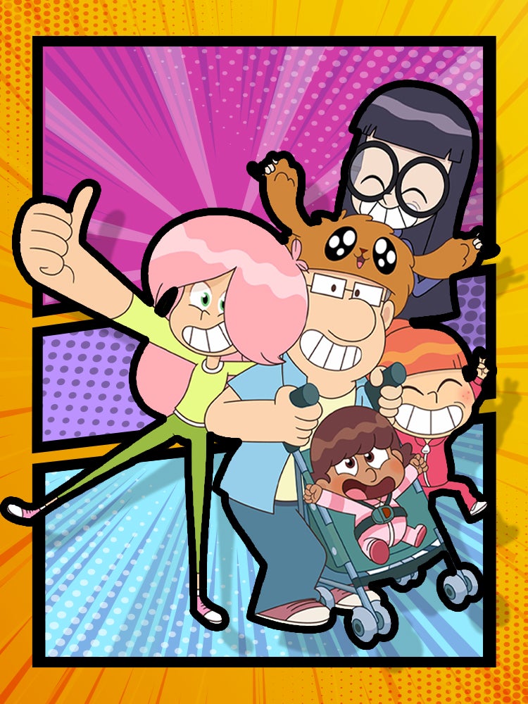 Les héros en BD - Les filles de dad