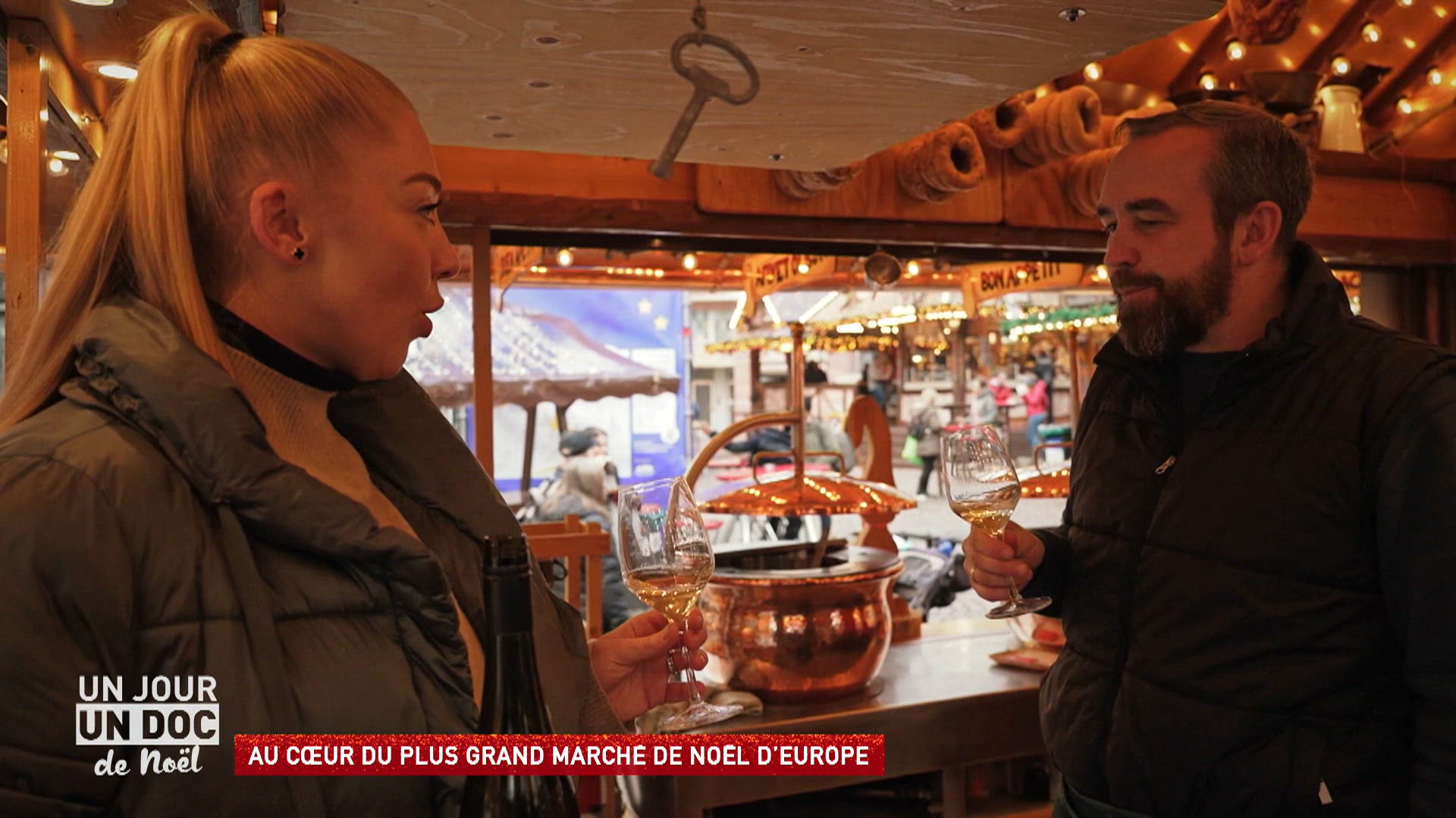 Au cœur du plus grand marché de Noël d’Europe