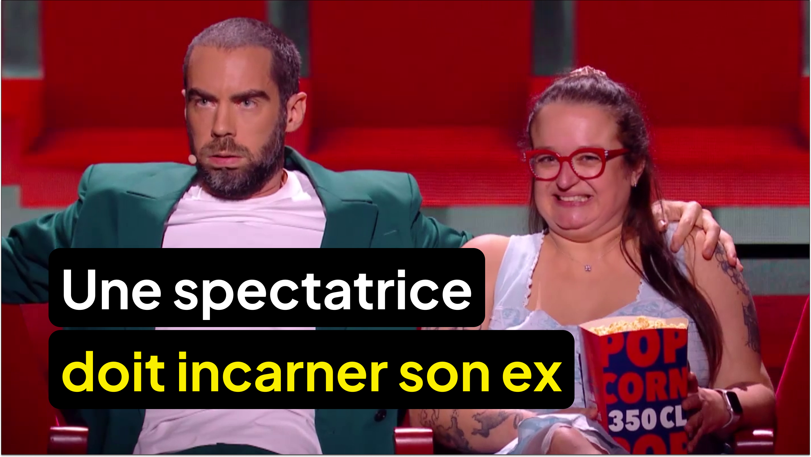 Il demande à une spectatrice d’incarner son ex pour son tour de magie