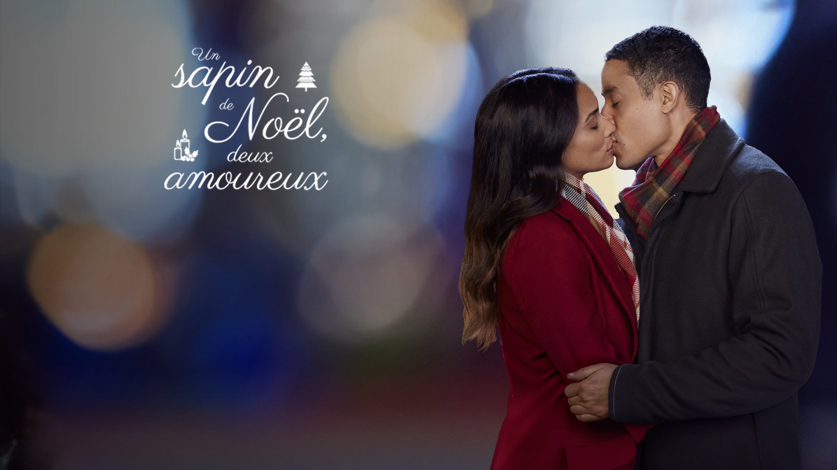 Un sapin de Noël deux amoureux