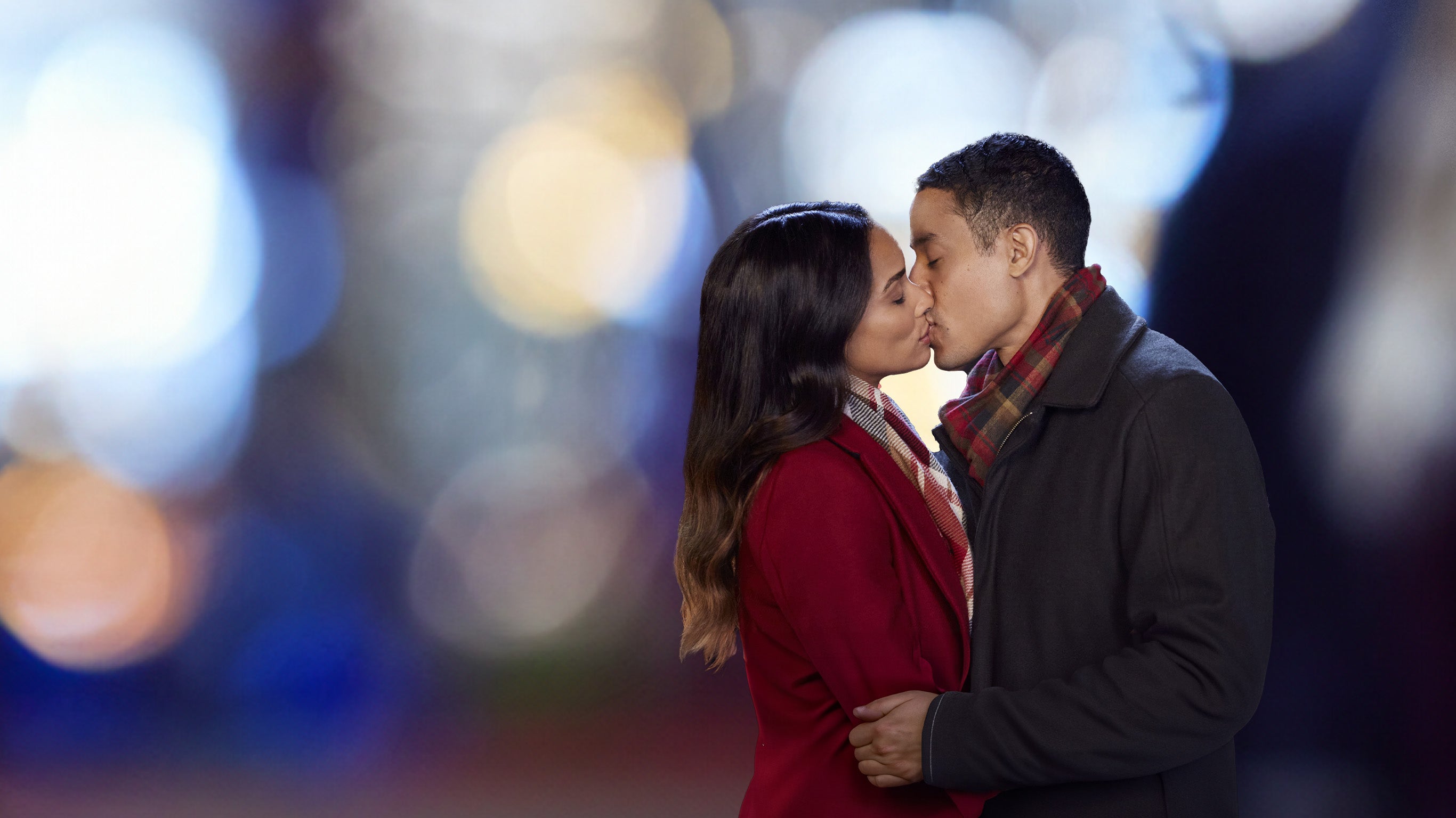 Un sapin de Noël deux amoureux