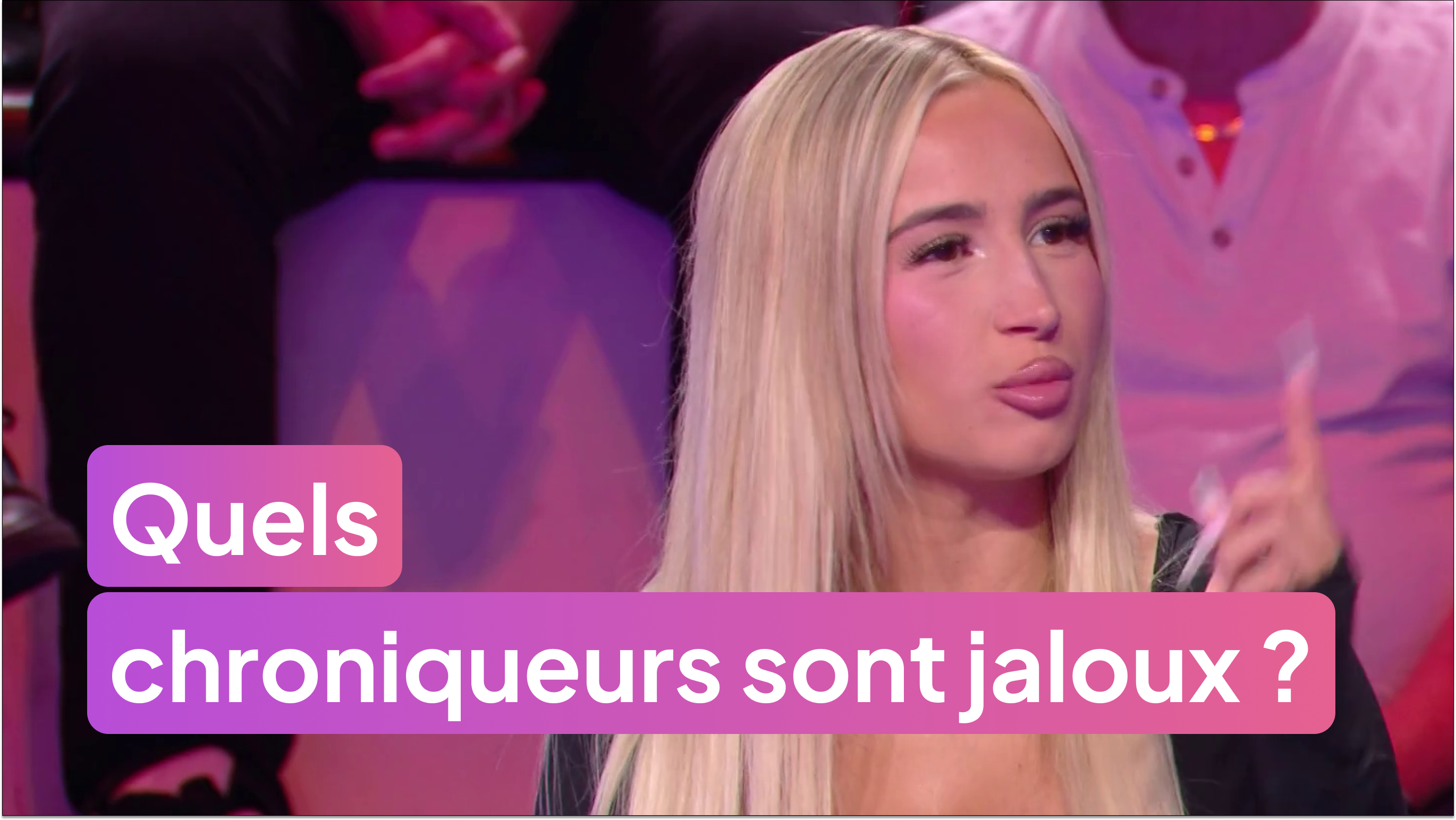 Les chroniqueurs sont-ils jaloux ?