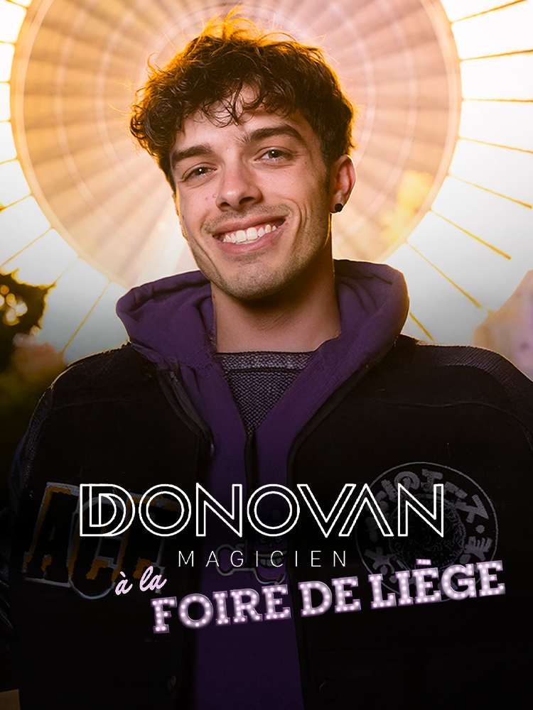 Donovan magicien : à la foire de Liège