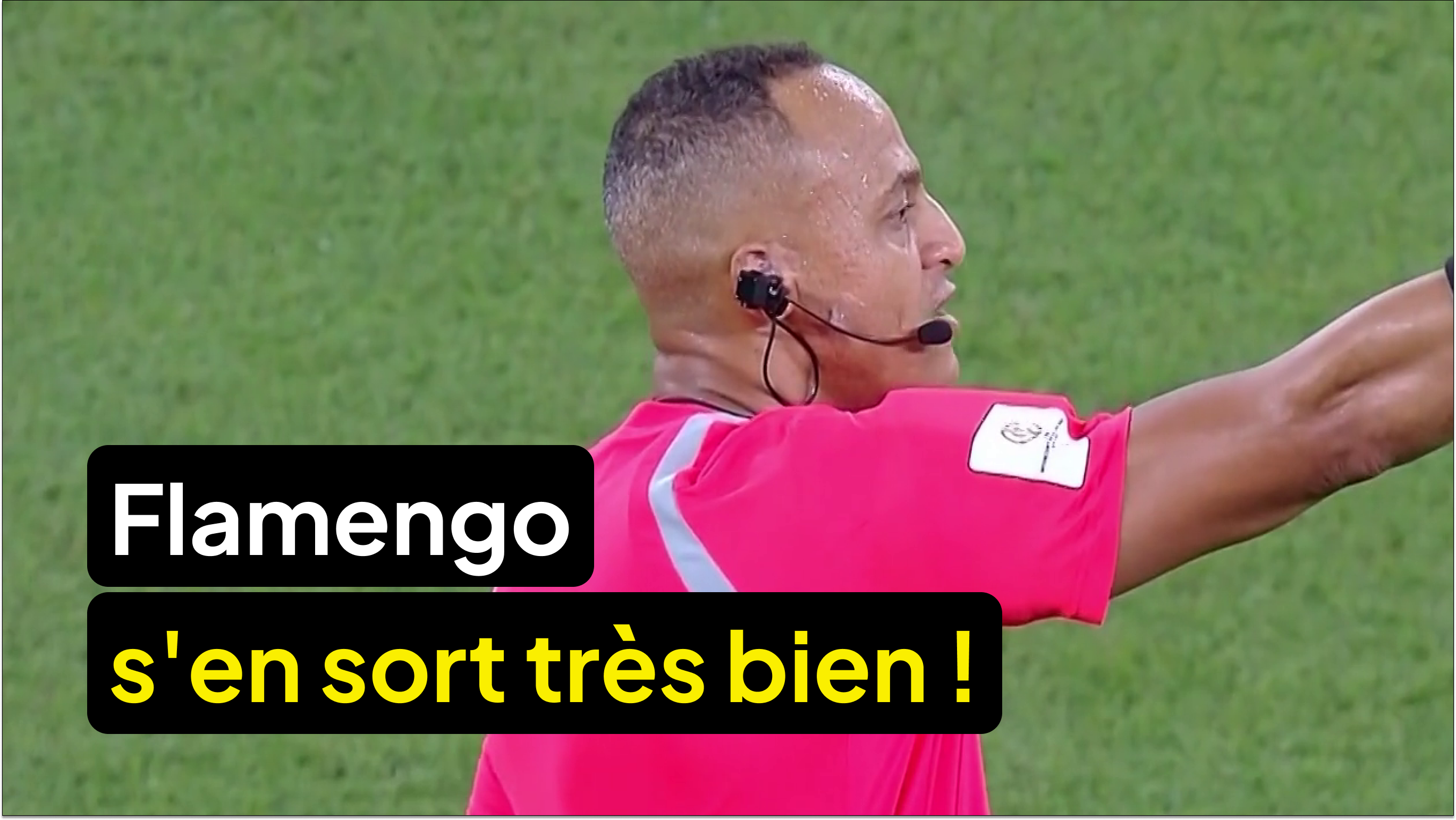 Flamengo s'en sort très bien !😱📺