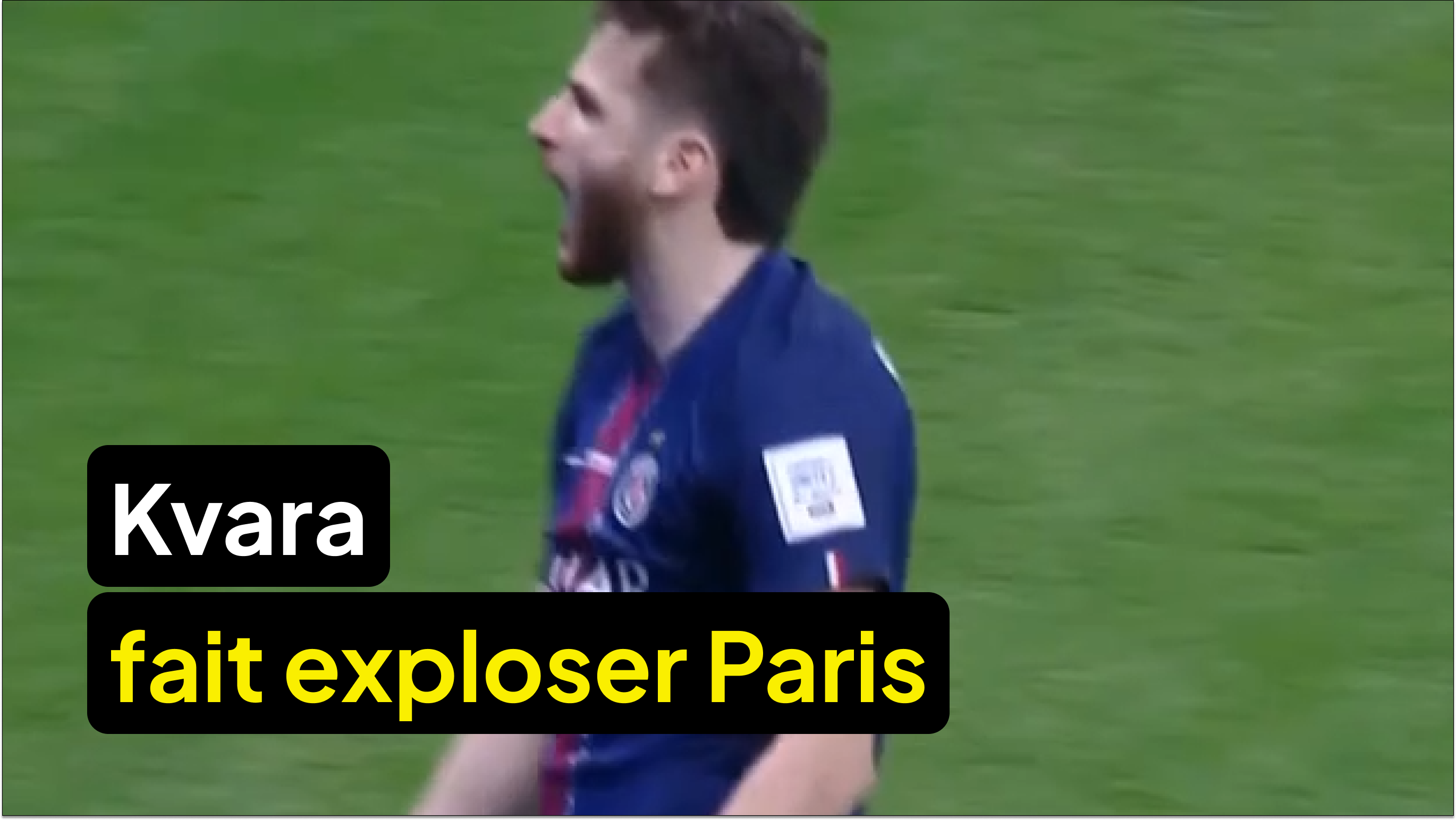 Kvara fait exploser Paris ⚡⚽