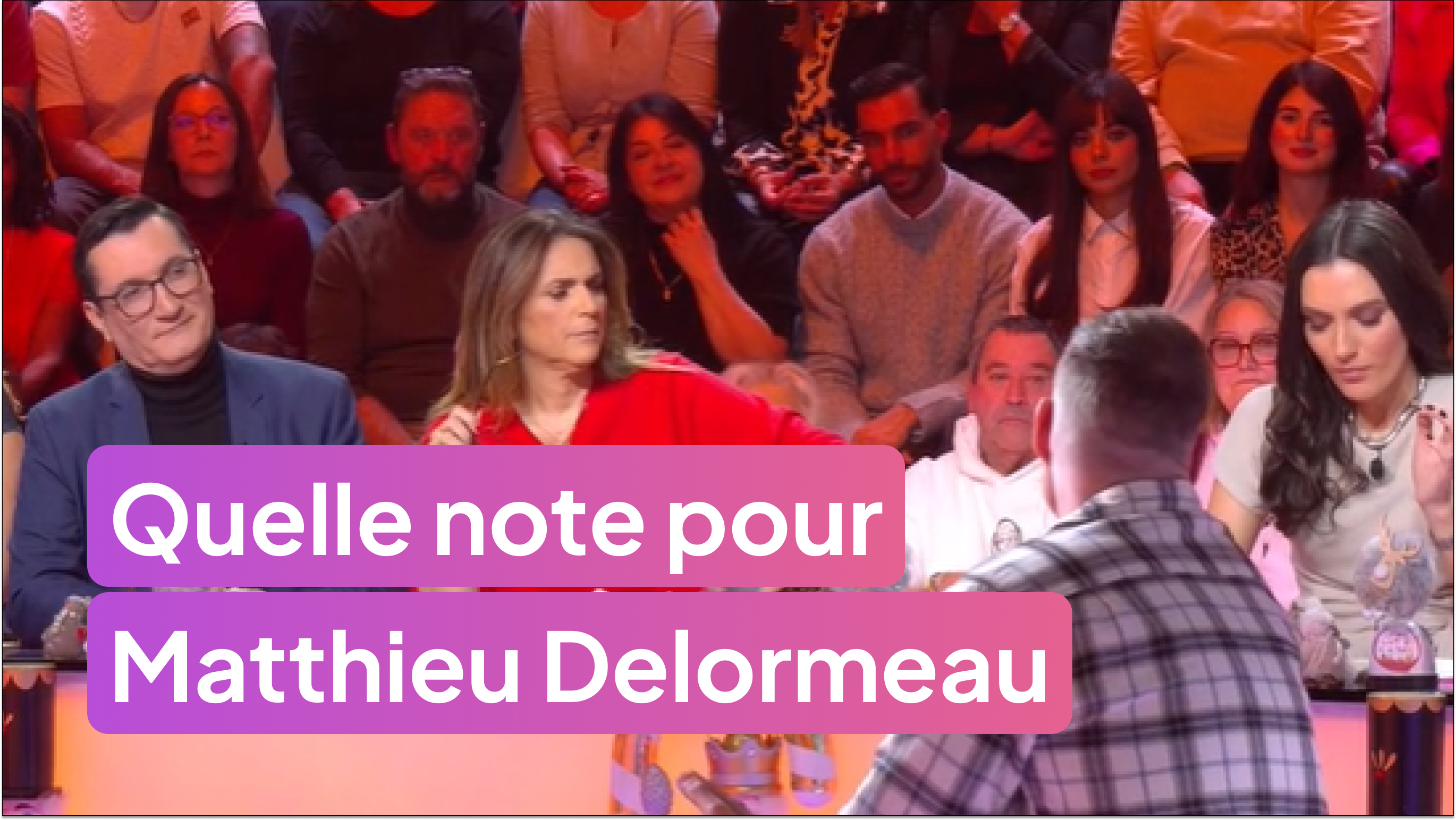 Le conseil de classe de Matthieu Delormeau