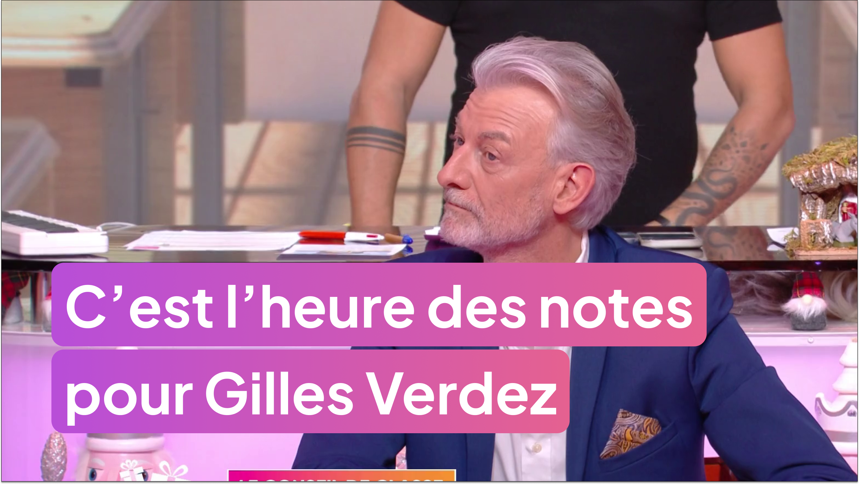 Le conseil de classe de Gilles Verdez