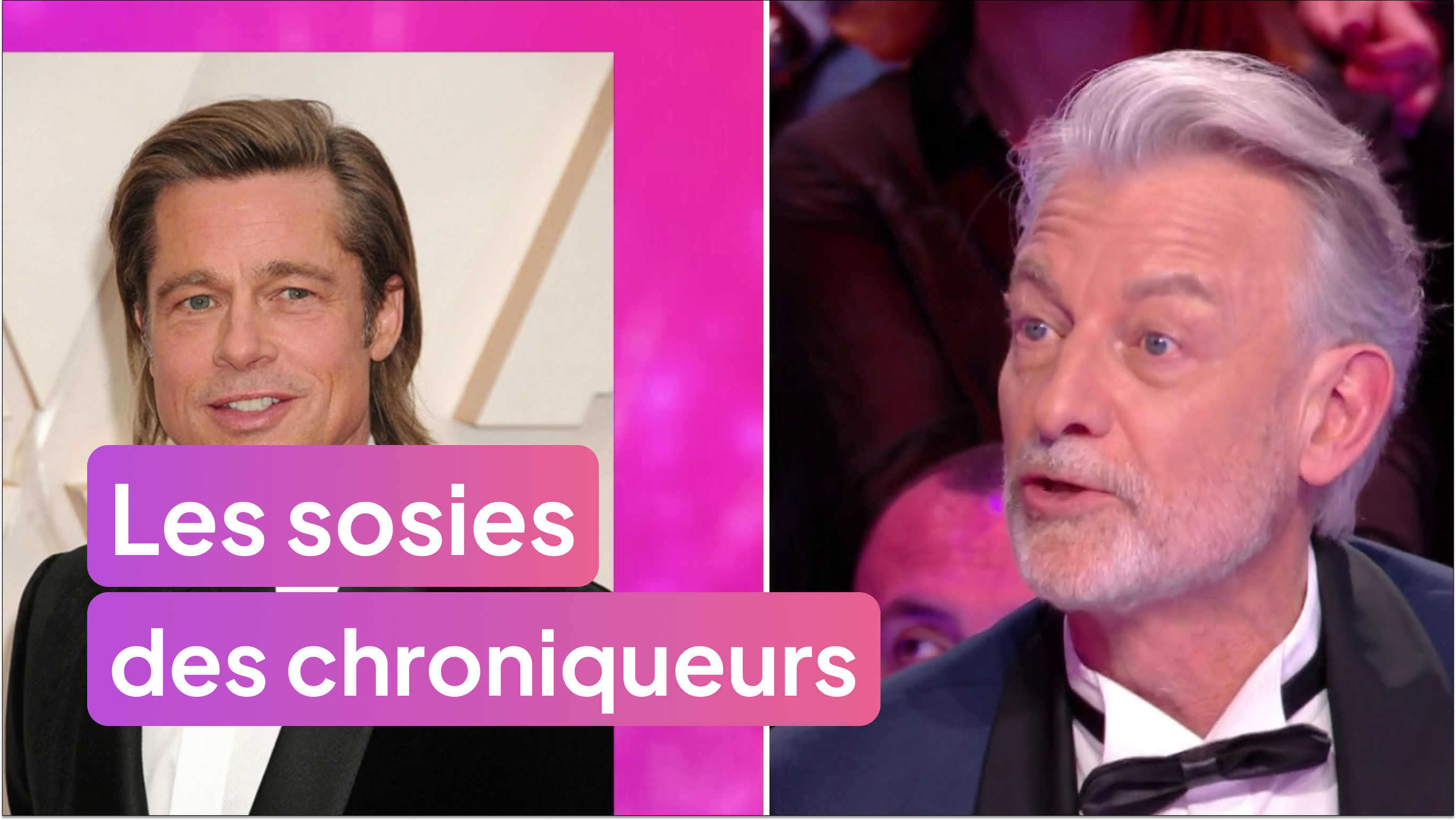 Les sosies des chroniqueurs