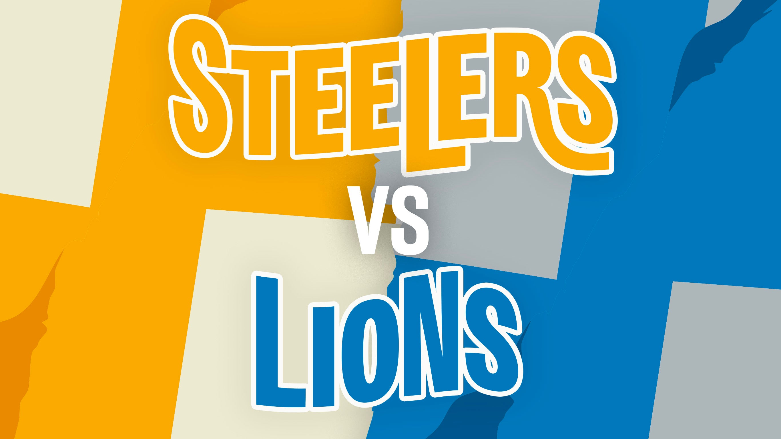 Pittsburgh Steelers @ Detroit Lions