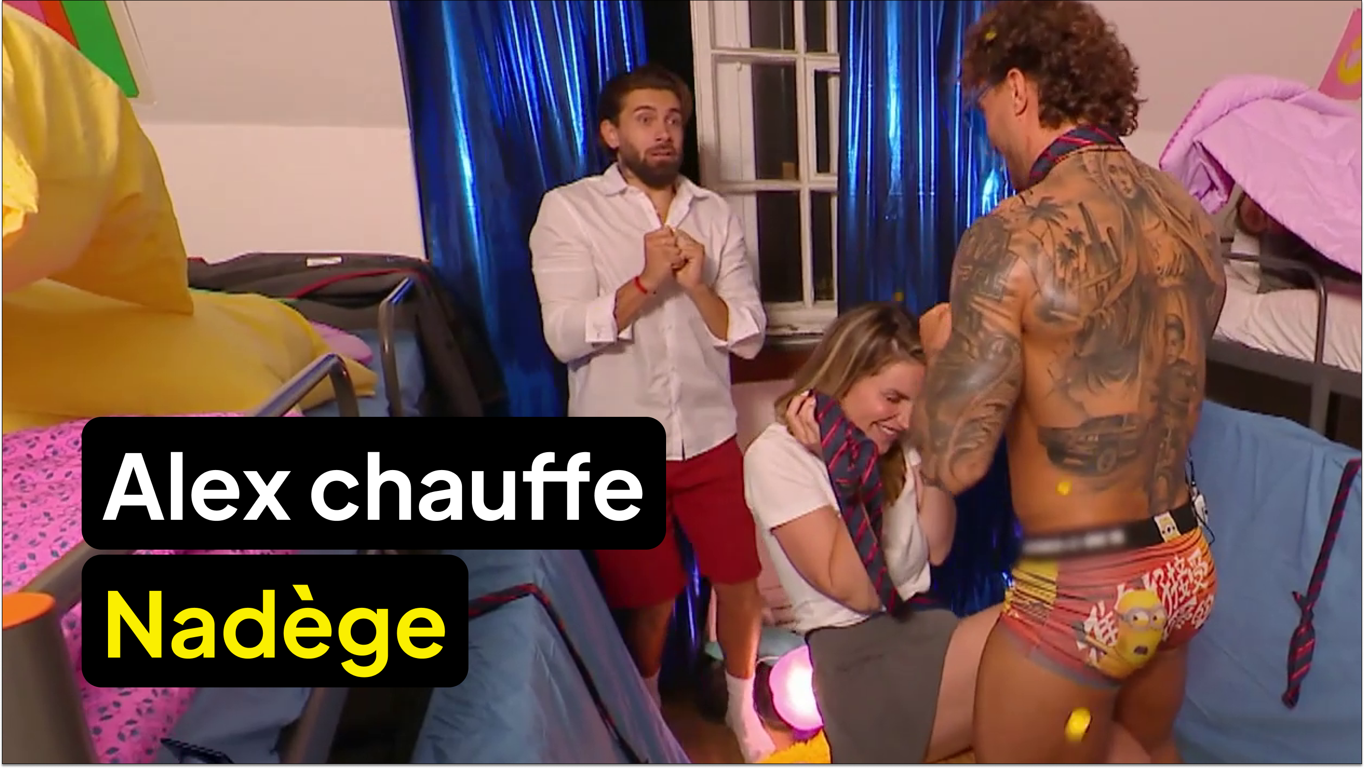 Alex chauffe Nadège !