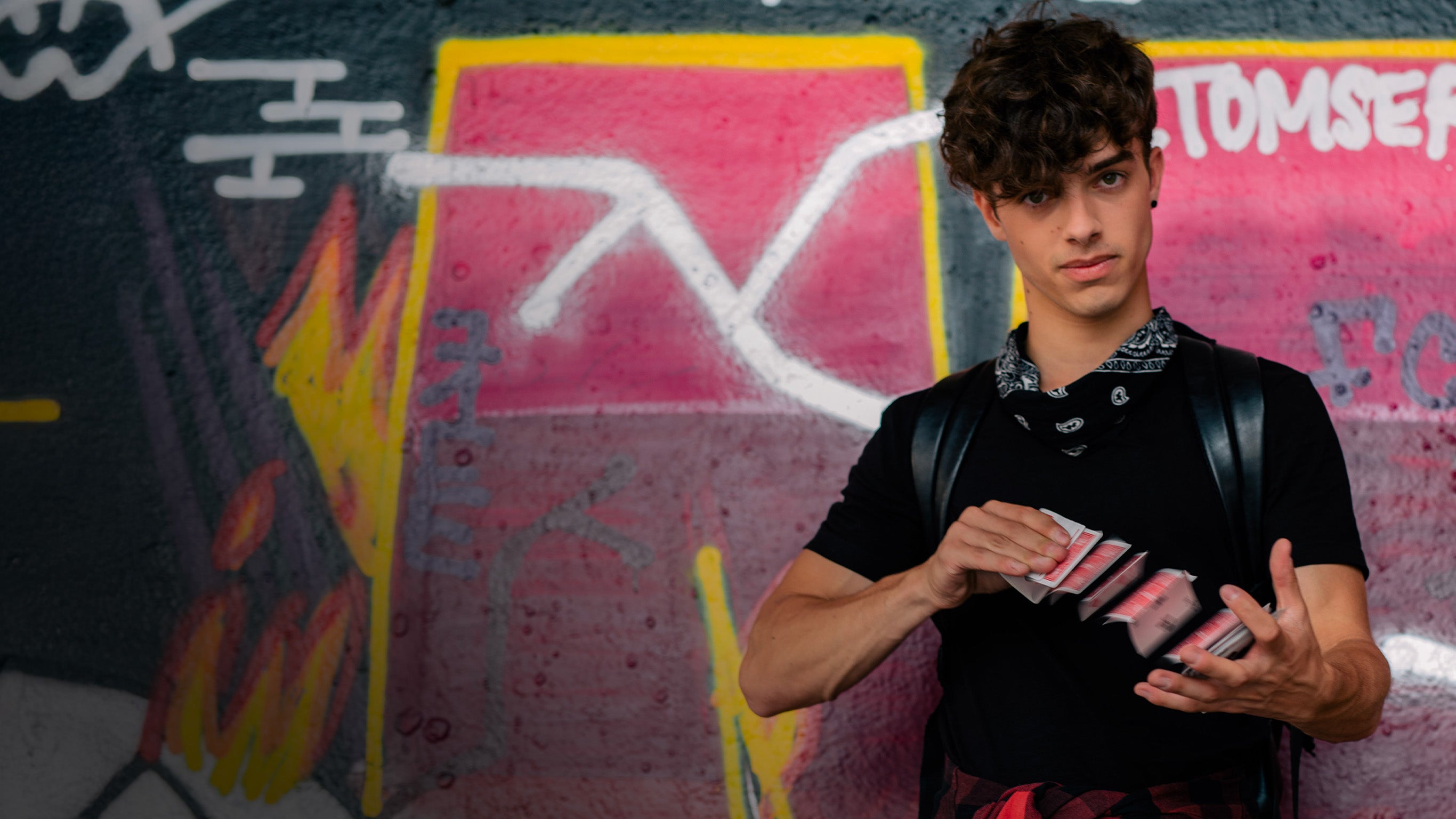 Donovan magicien en festival