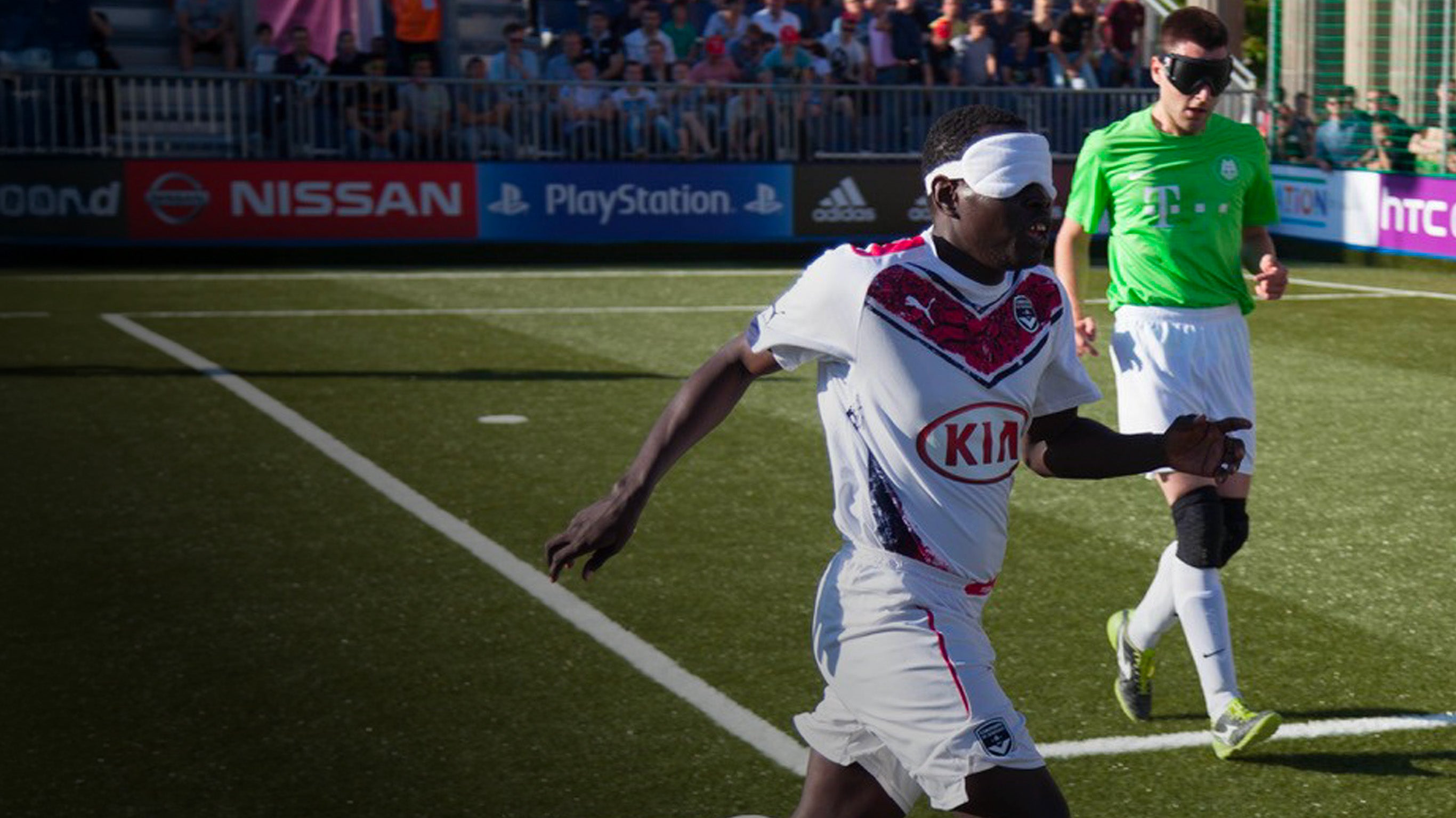 Voy, voy : les bleus du cécifoot