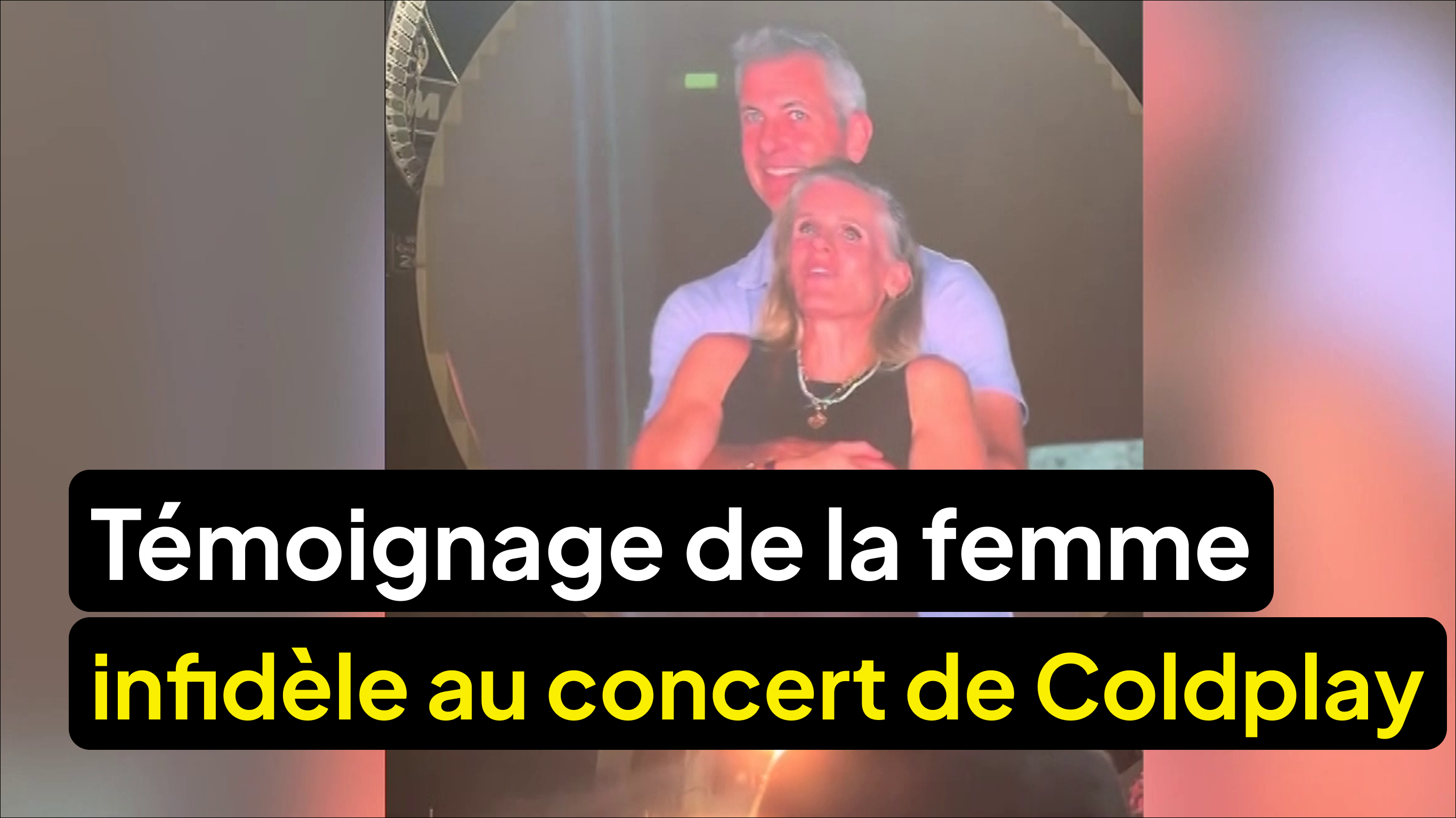 Kristin Cabot, la femme infidèle au concert de Coldplay sort du silence