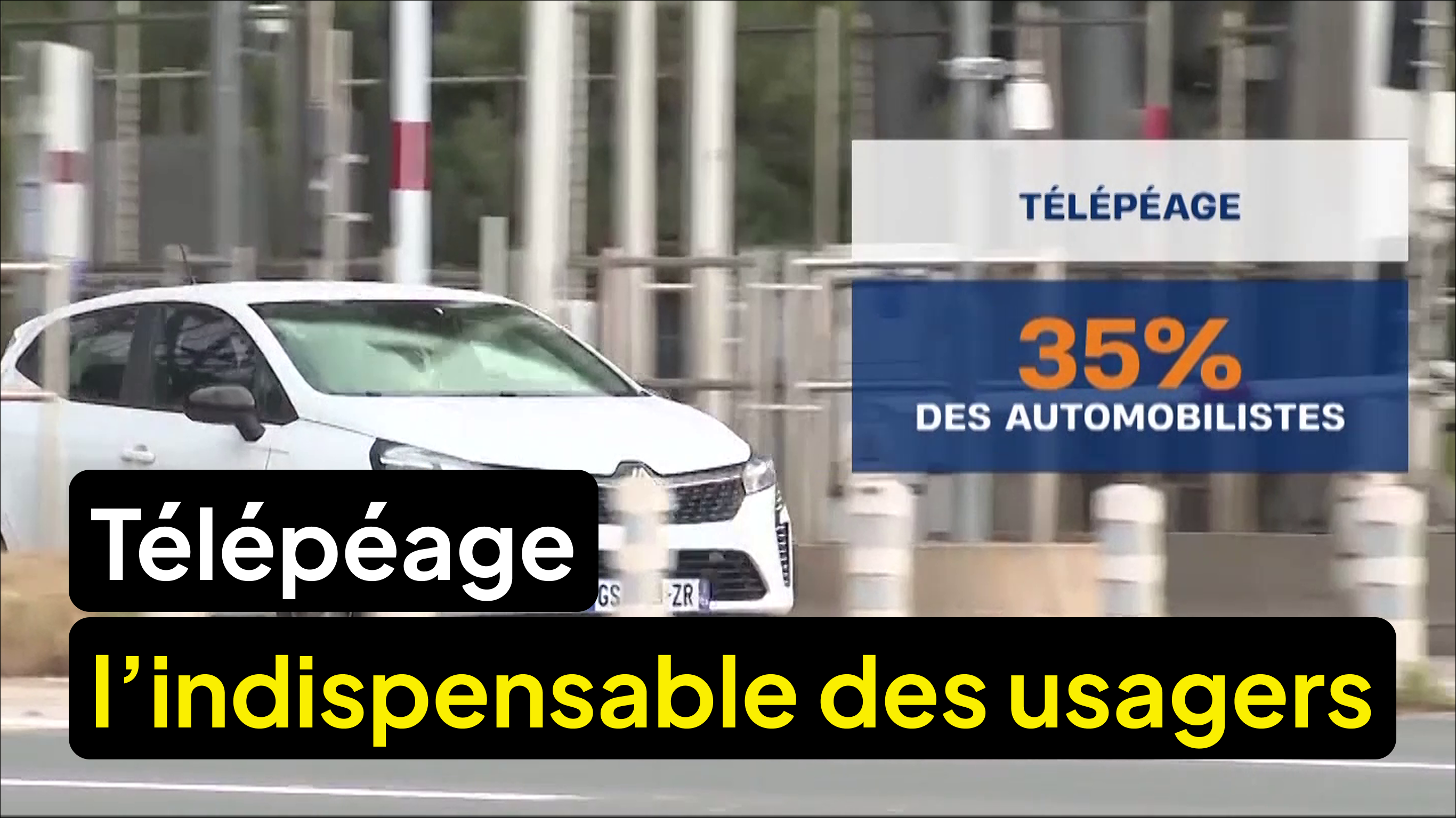 Le télépéage plébiscité par 35% des automobilistes