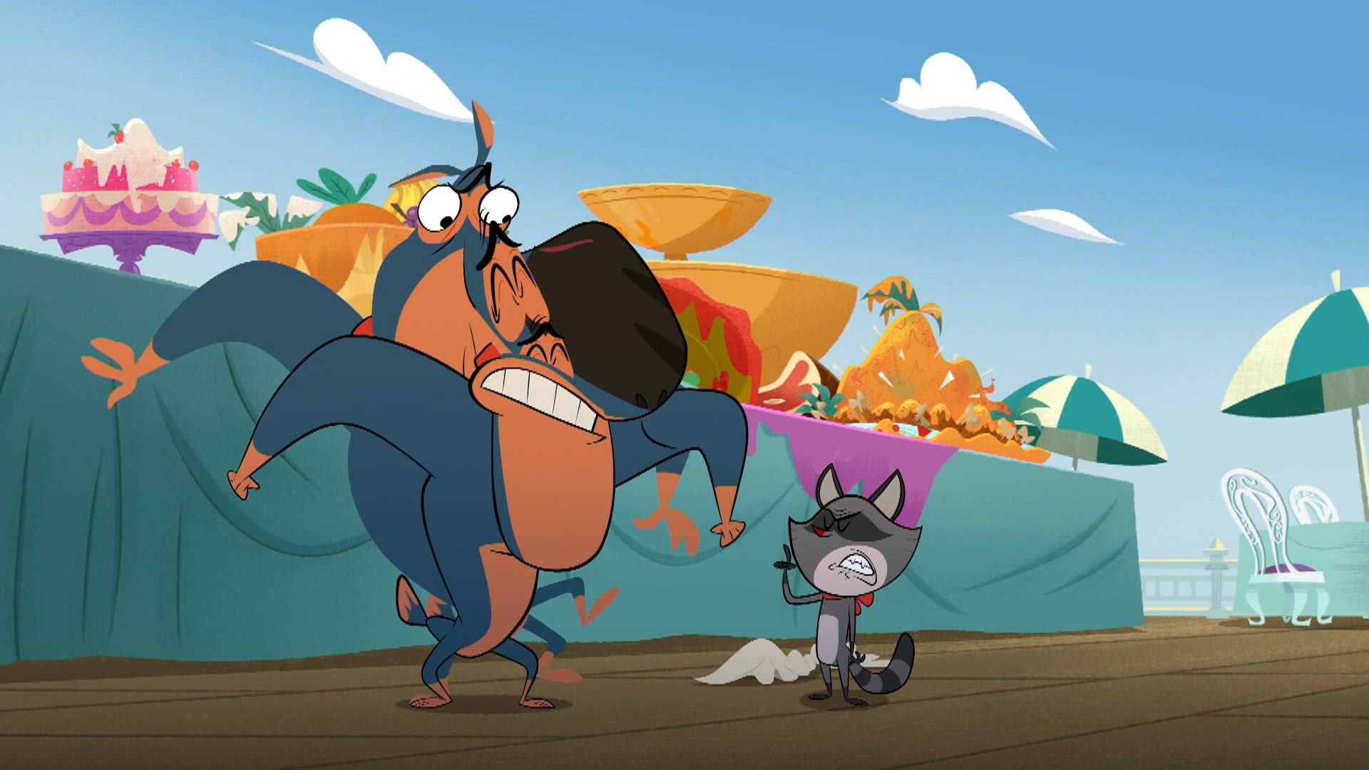 L'œil du raton laveur