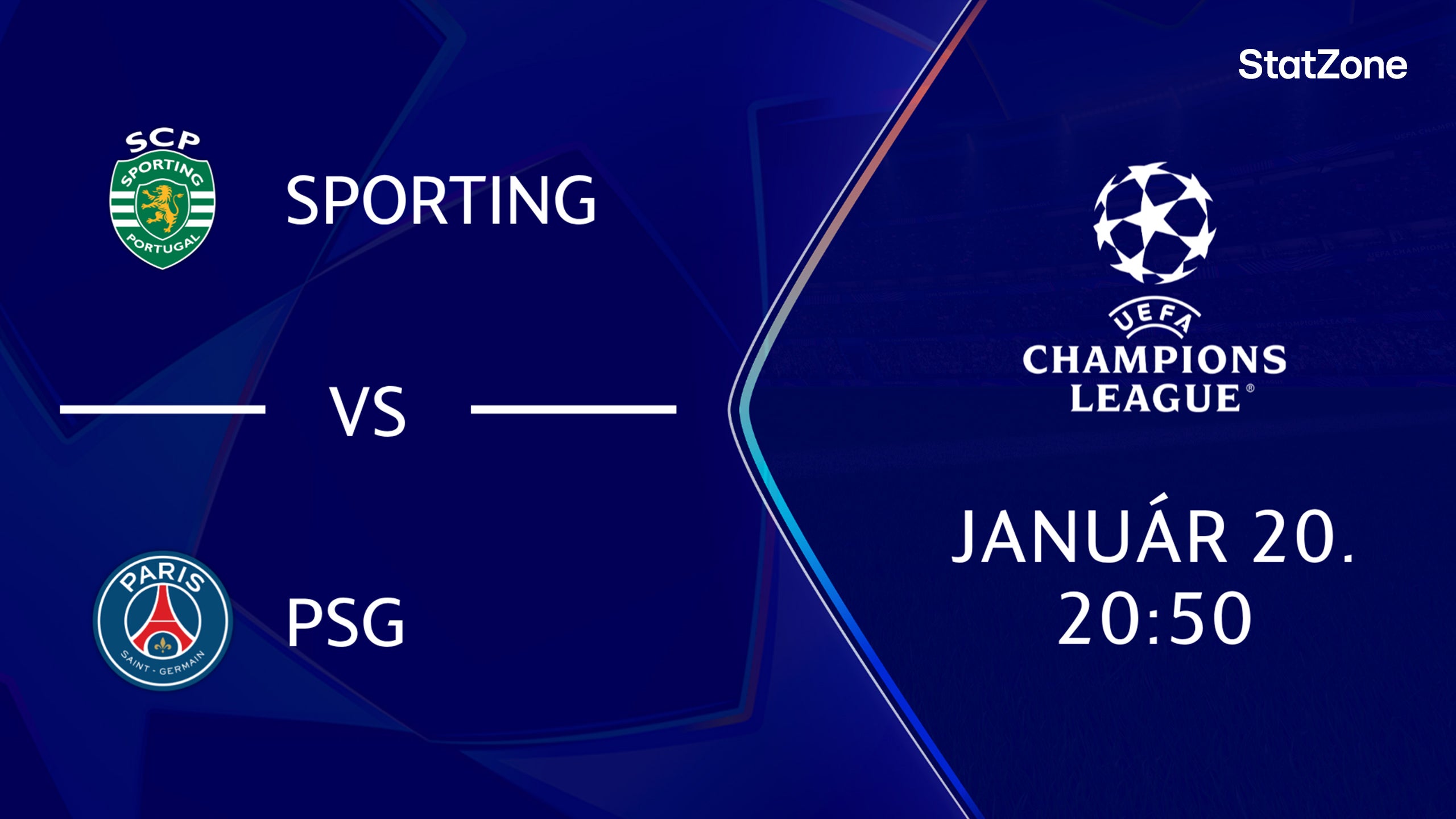 SPORTING – PSG 2026.01.20 20:50