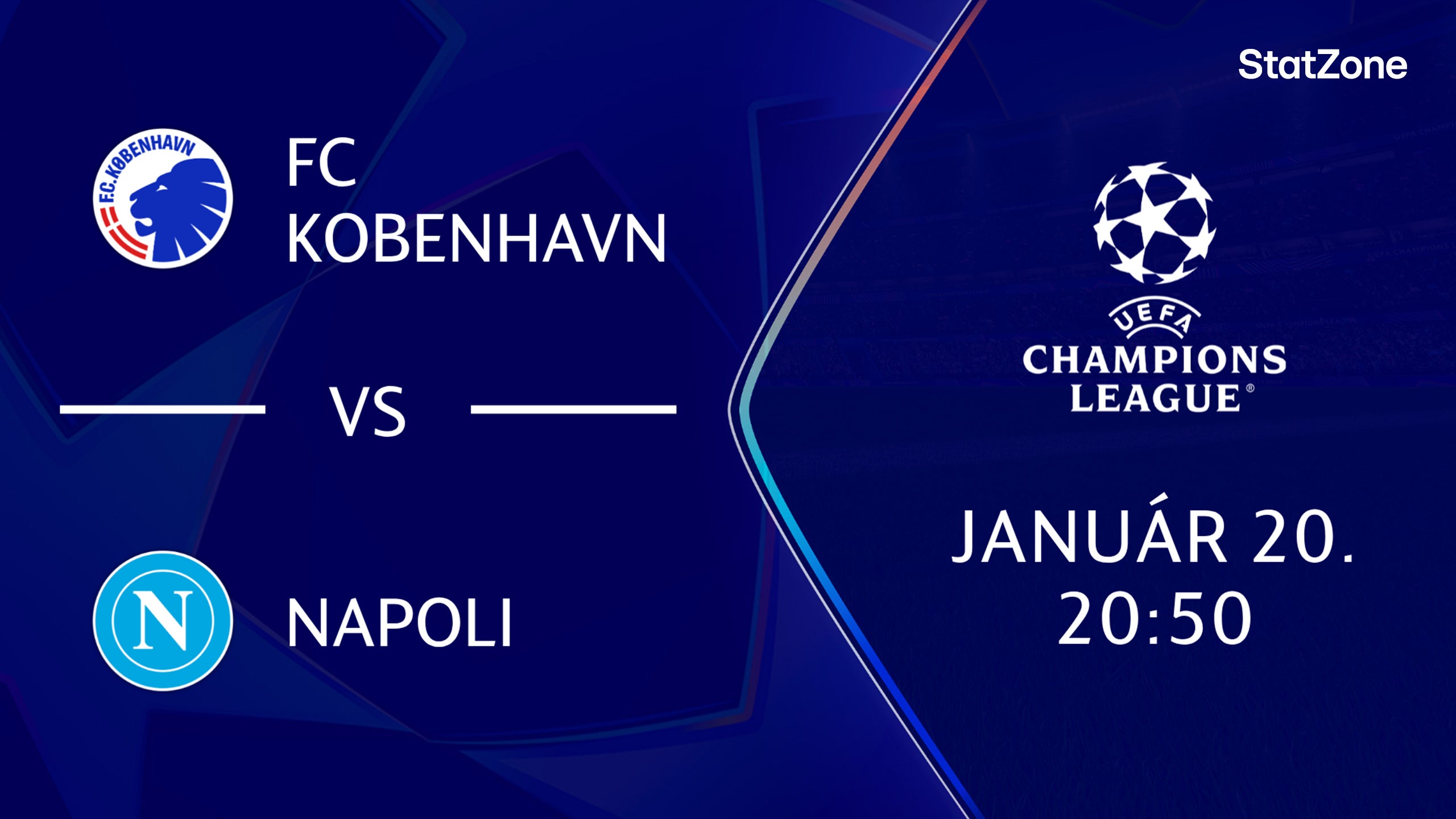 FC KOBENHAVN – NAPOLI 2026.01.20 20:50