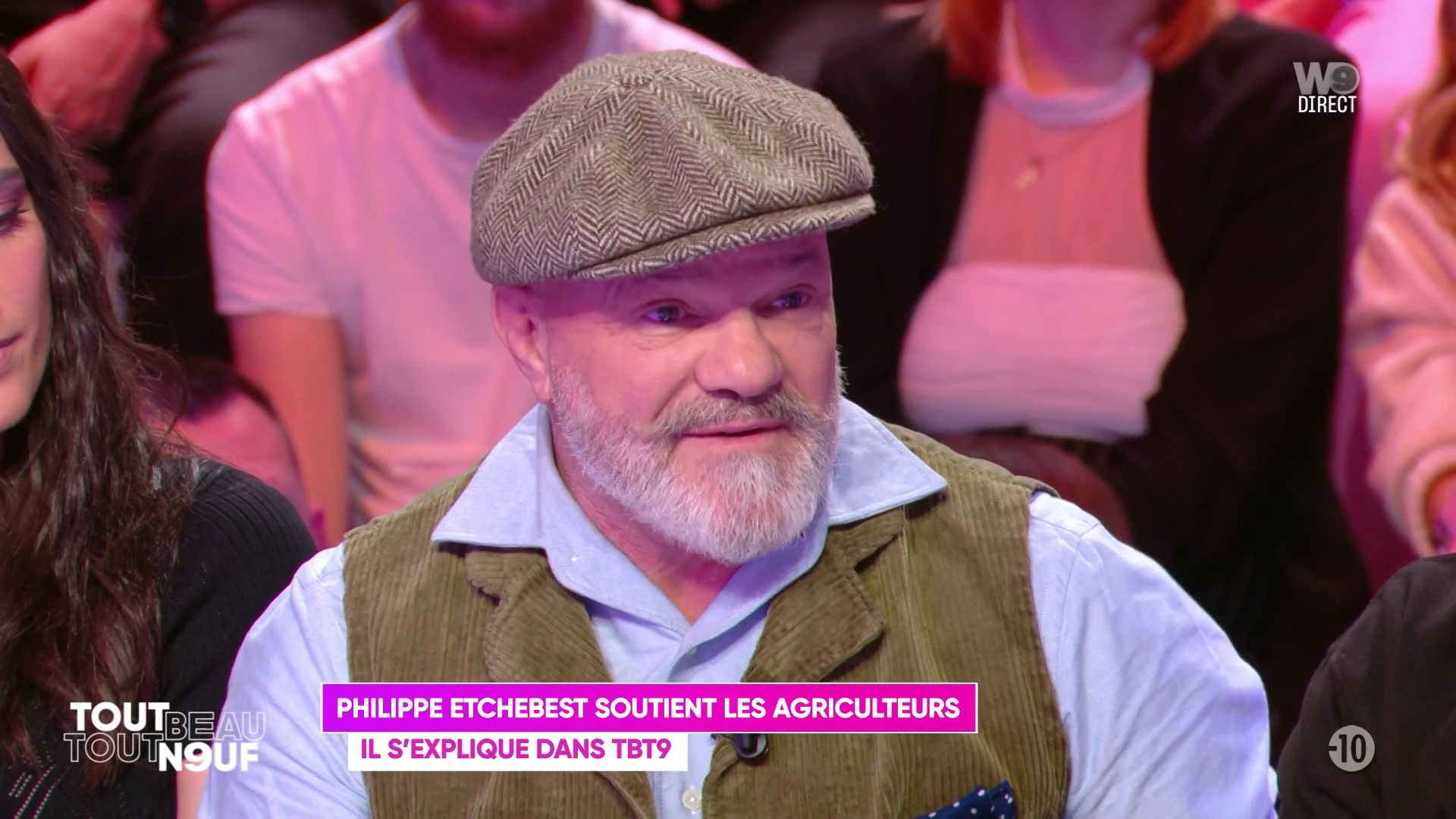 Philippe Etchebest aux côtés des agriculteurs