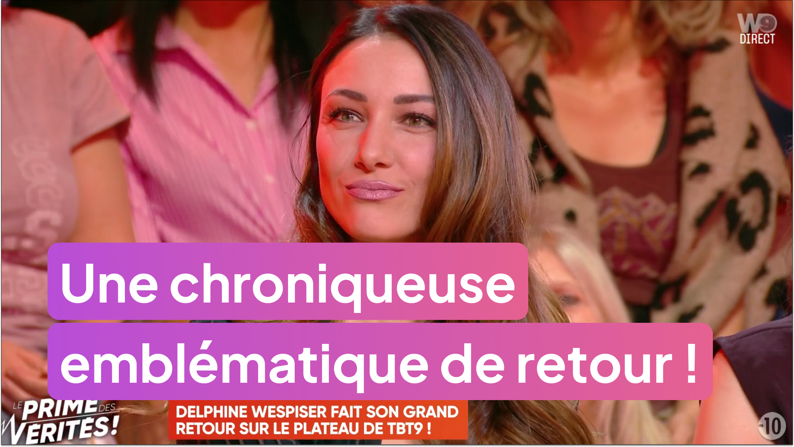 Une chroniqueuse emblématique de retour !