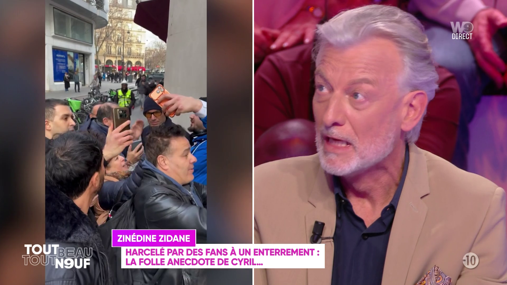 Zinedine Zidane harcelé par des fans !