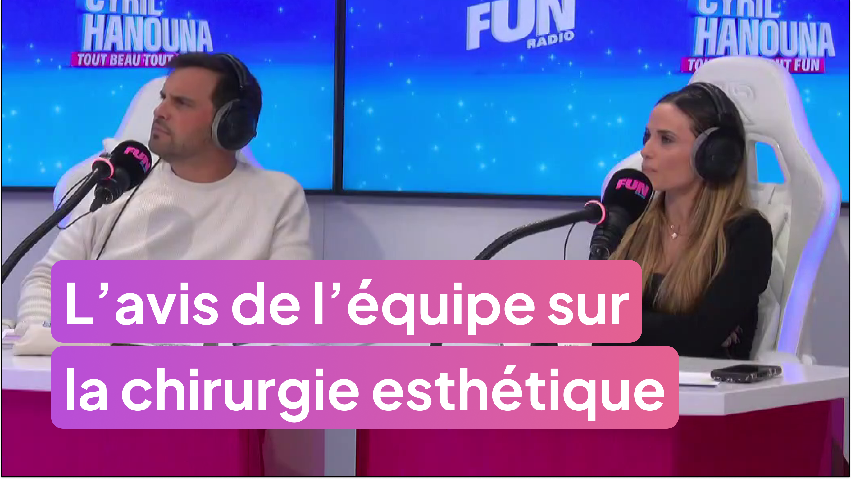 La chirurgie esthétique : l’avis de l’équipe