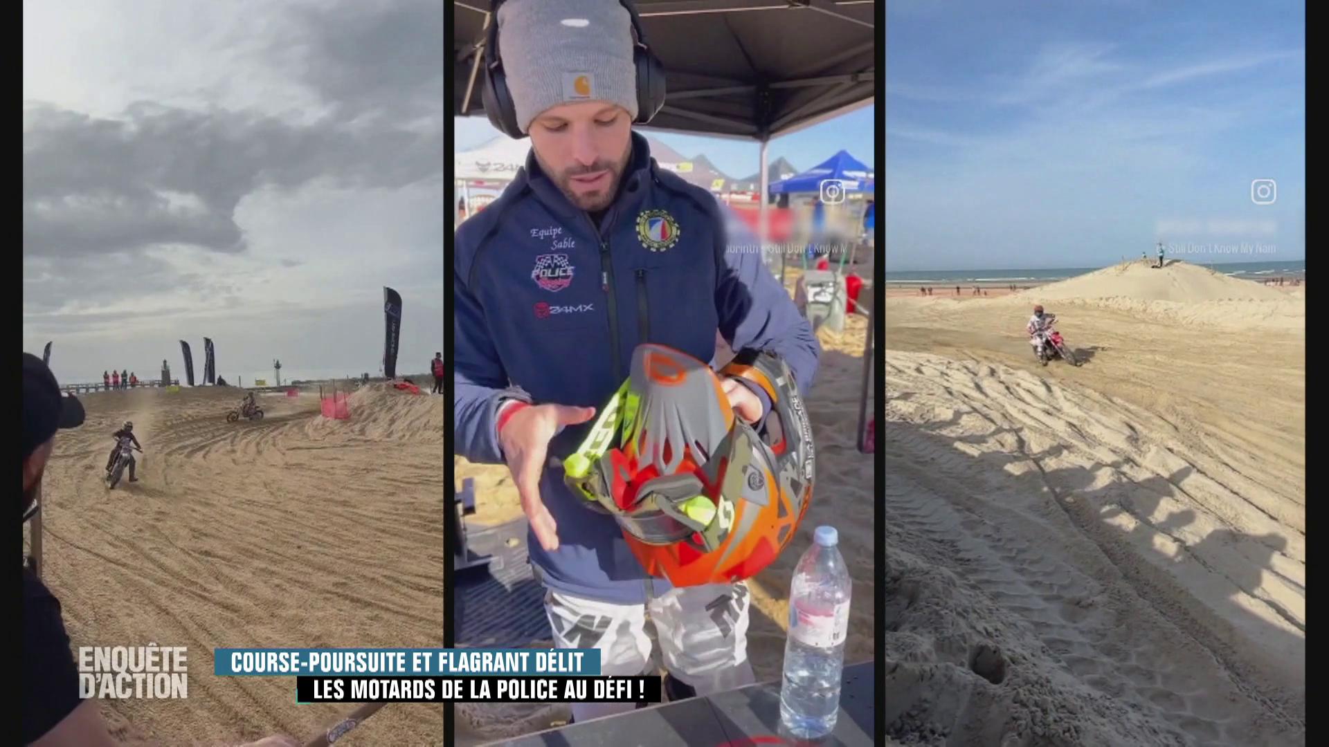 Course-poursuite et flagrant délit : les motards de la police au défi ! (1/2)