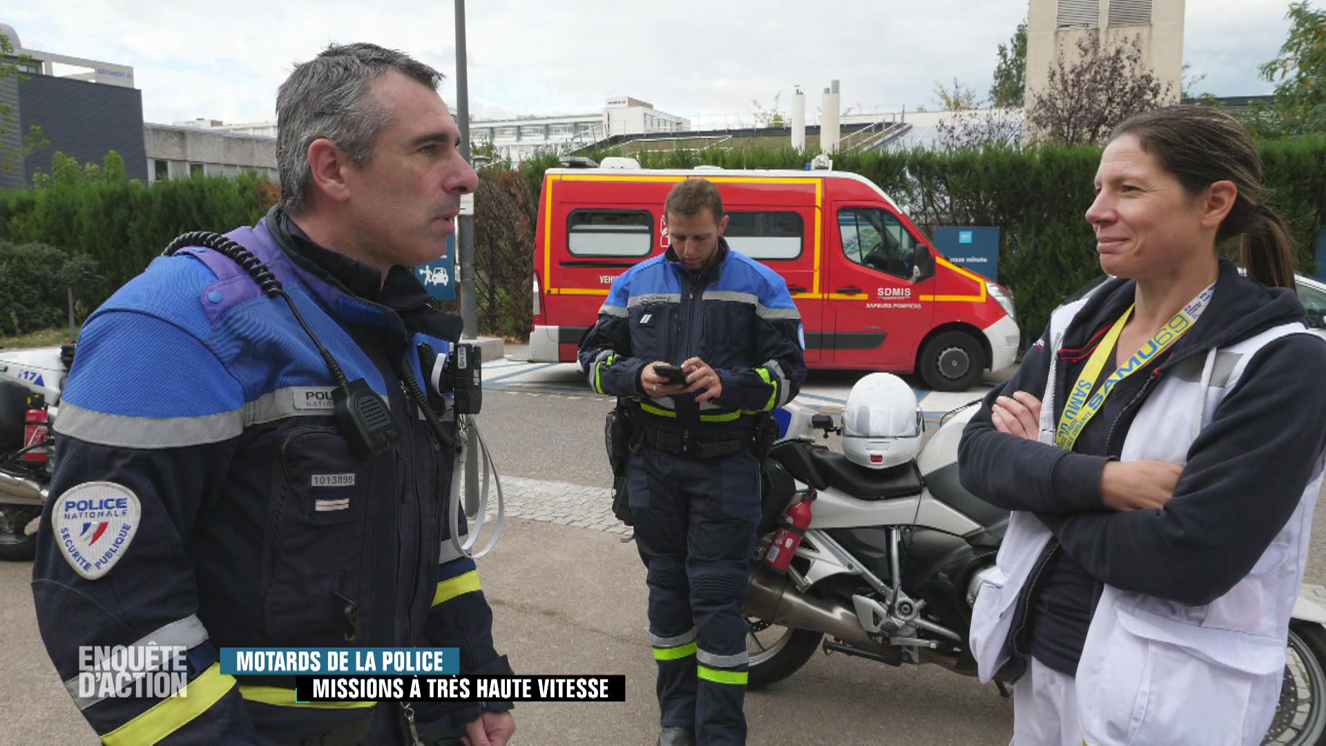 Course-poursuite et flagrant délit : les motards de la police au défi ! (2/2)