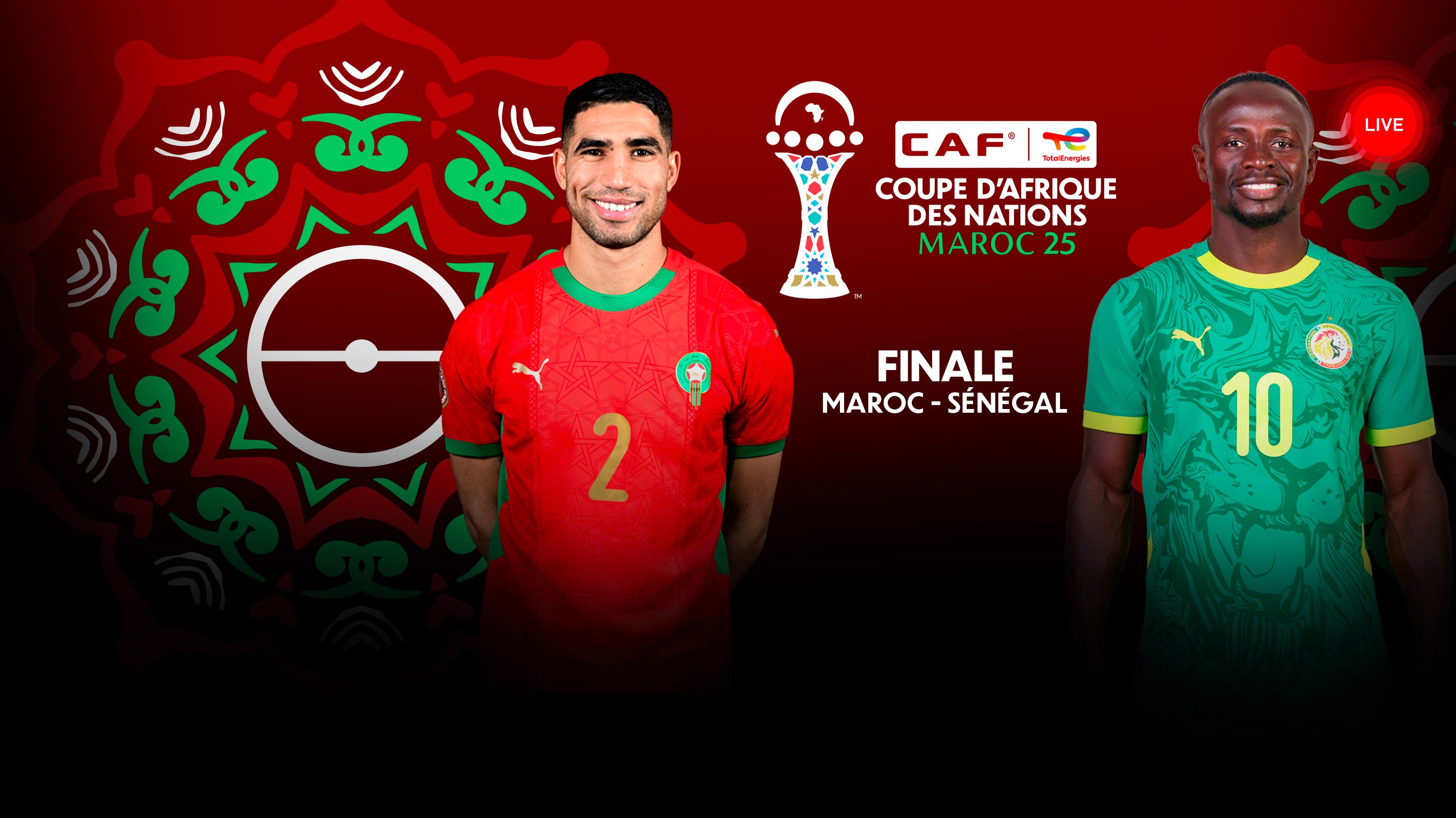 Suivez le match en direct