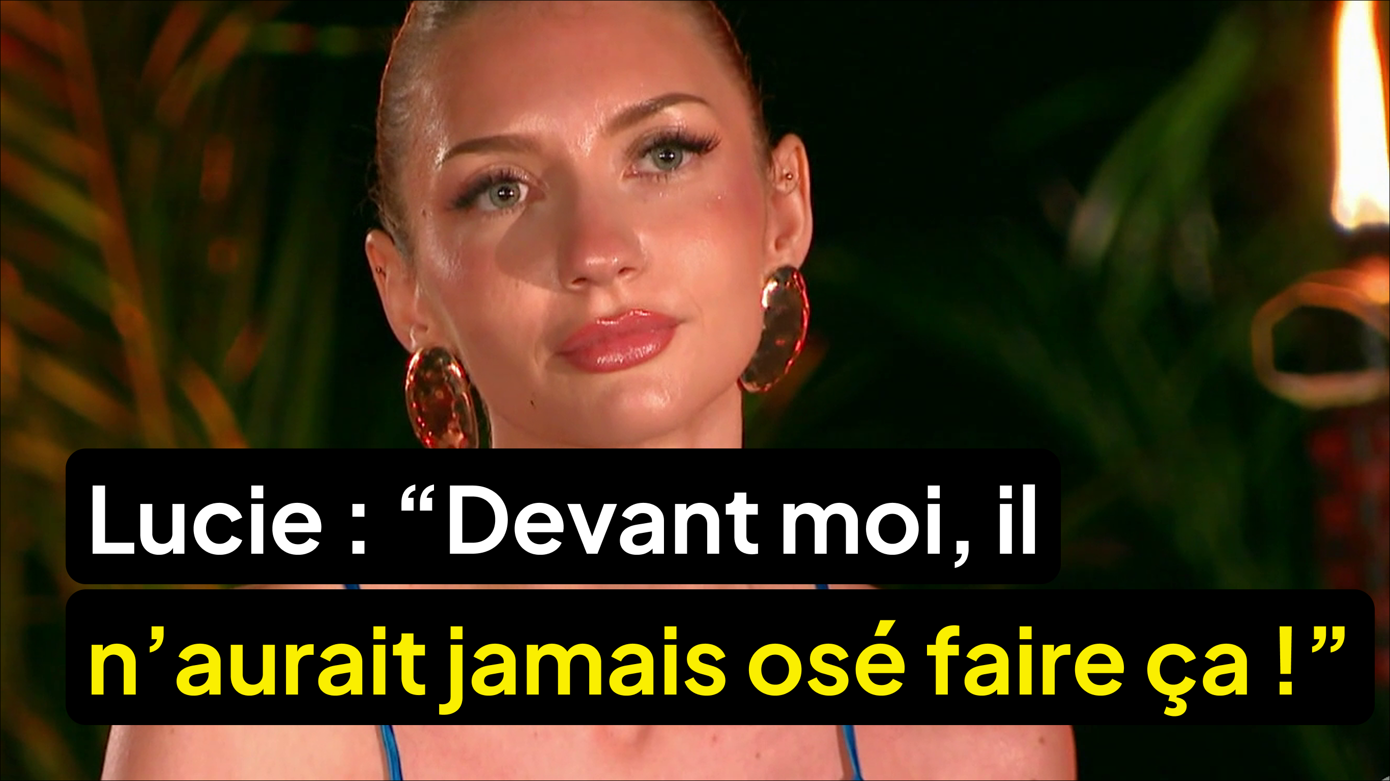 Les premières images du feu de camp tombent !