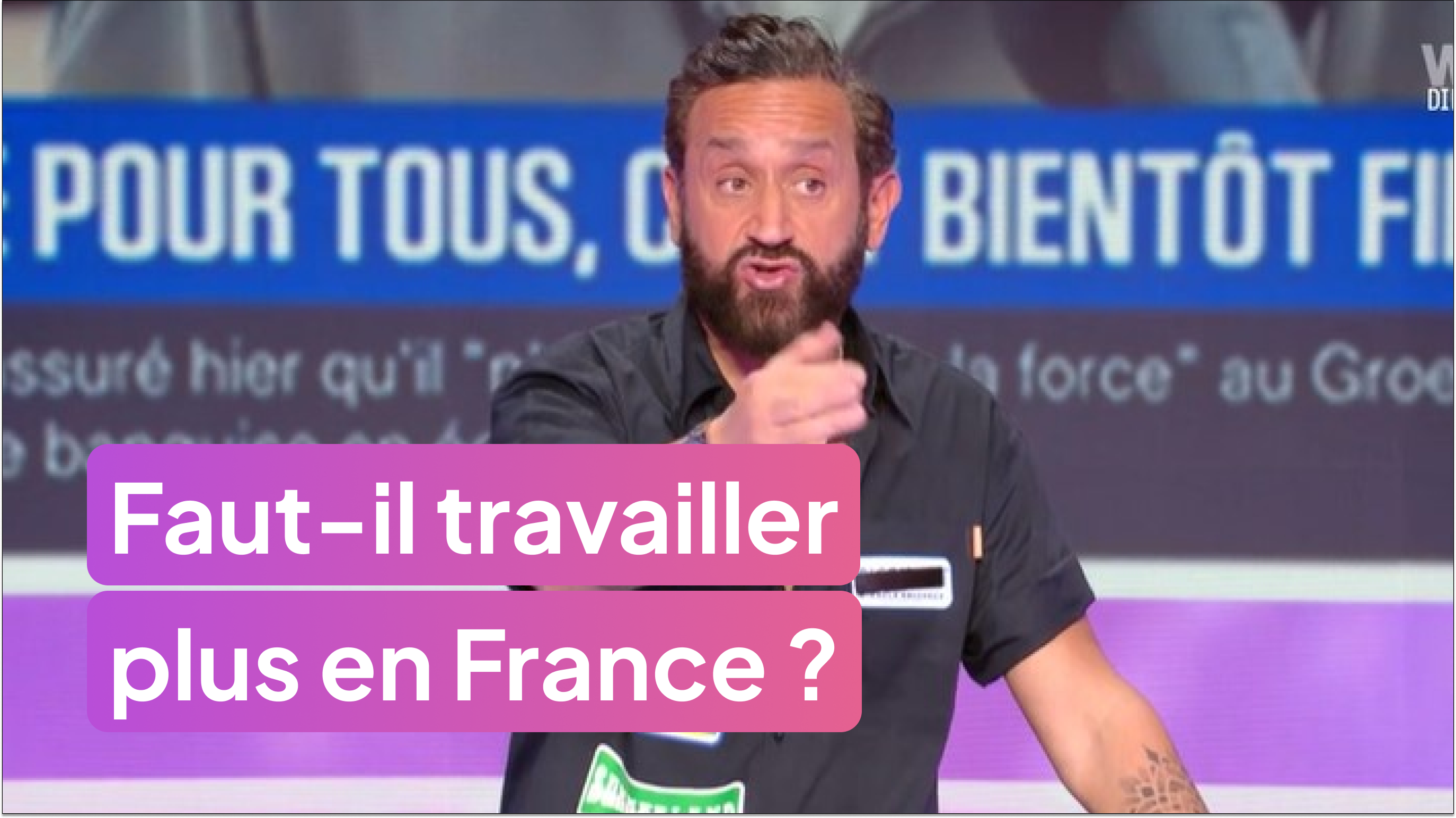 Faut-il travailler plus en France ?